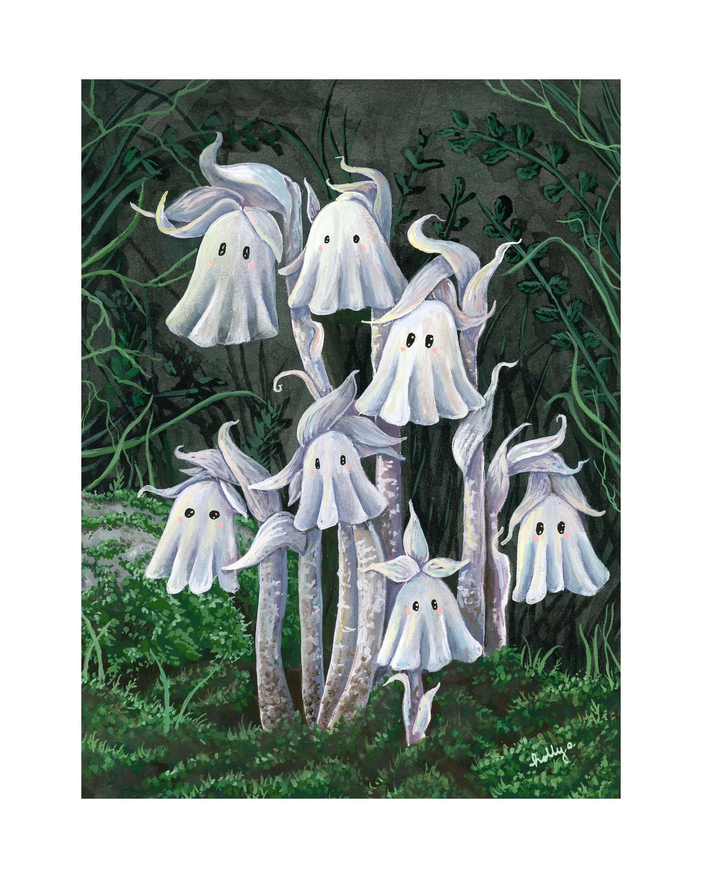 Haunted Ghost Pipes Print