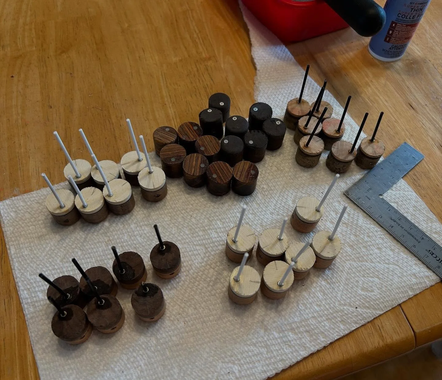 I&rsquo;ve got a few spare minutes? I guess I can work on some custom knobs for my basses.
#stgermaineguitars #bustardbass #rheabass #shrikebass #headlessbass #5stringbass #6stringbass #7stringbass #handmadeincanada #custombass #bassguitar