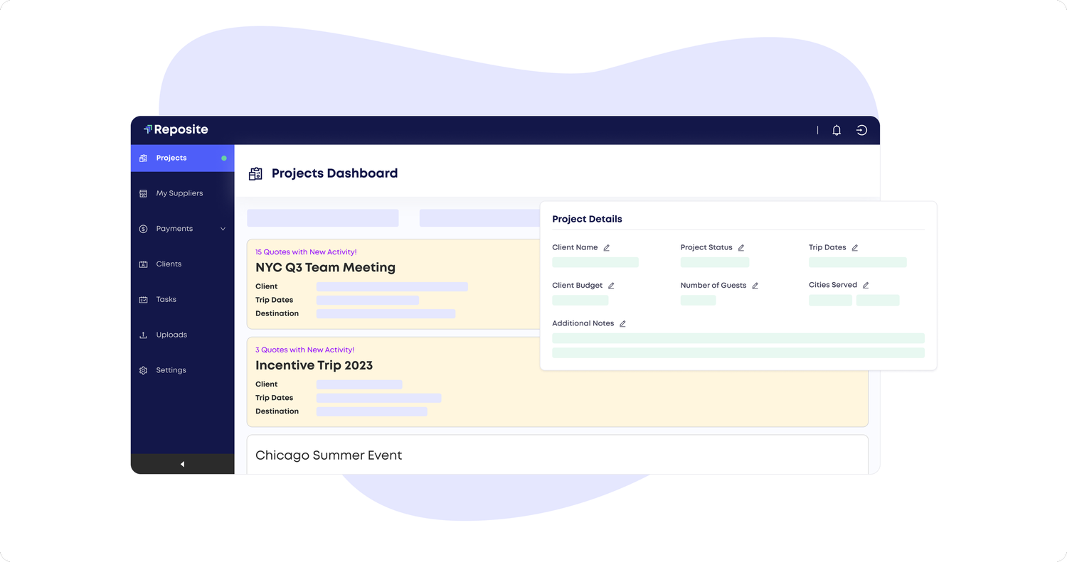 Reposite for Meeting and Event Planners | Reposite