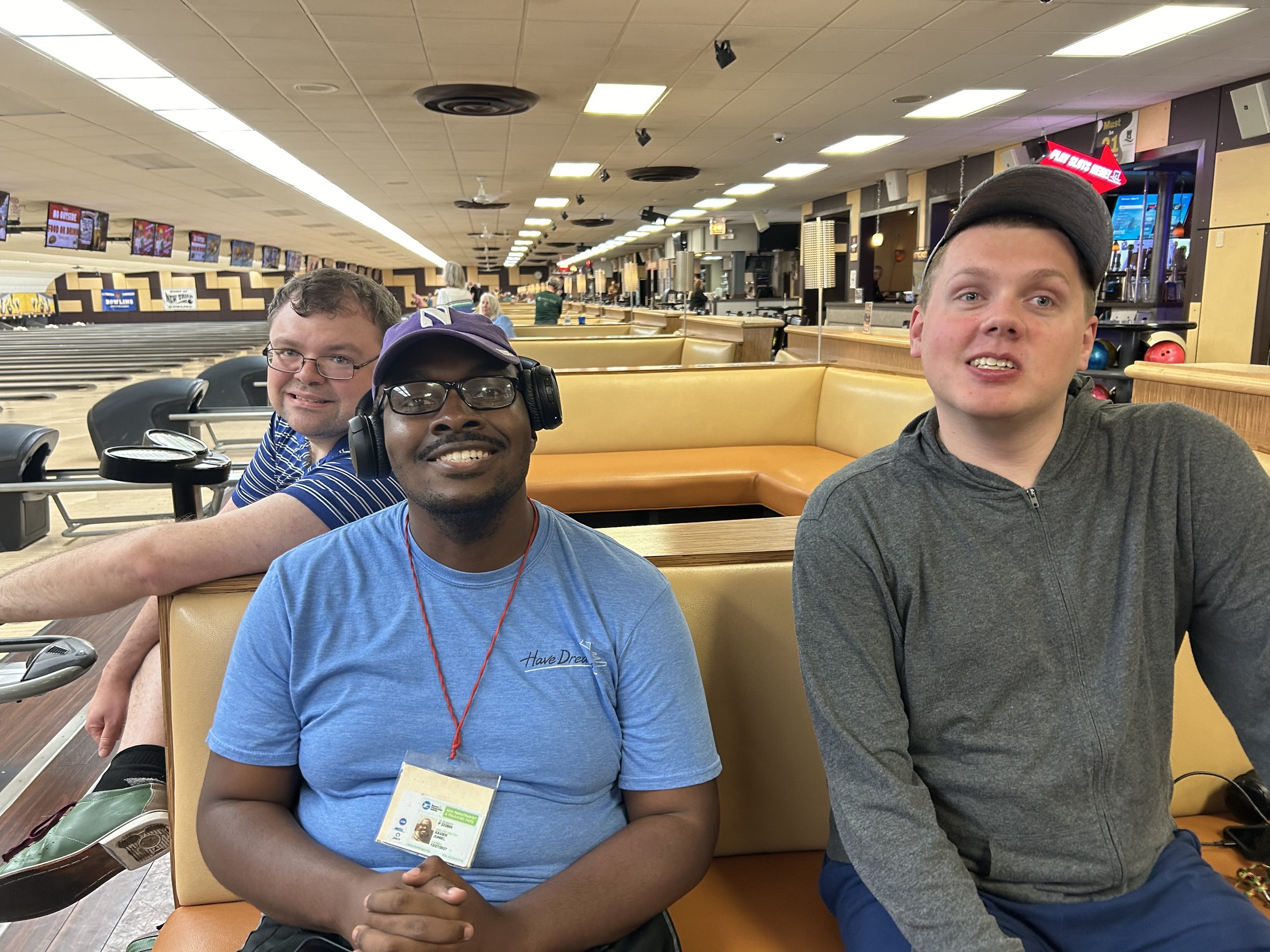 Michael, Xavier and Erik bowling.jpeg