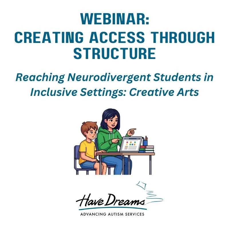 Creating Access Through Structure: Reaching Neurodivergent Students in Inclusive Settings: Creative Arts (4/2)