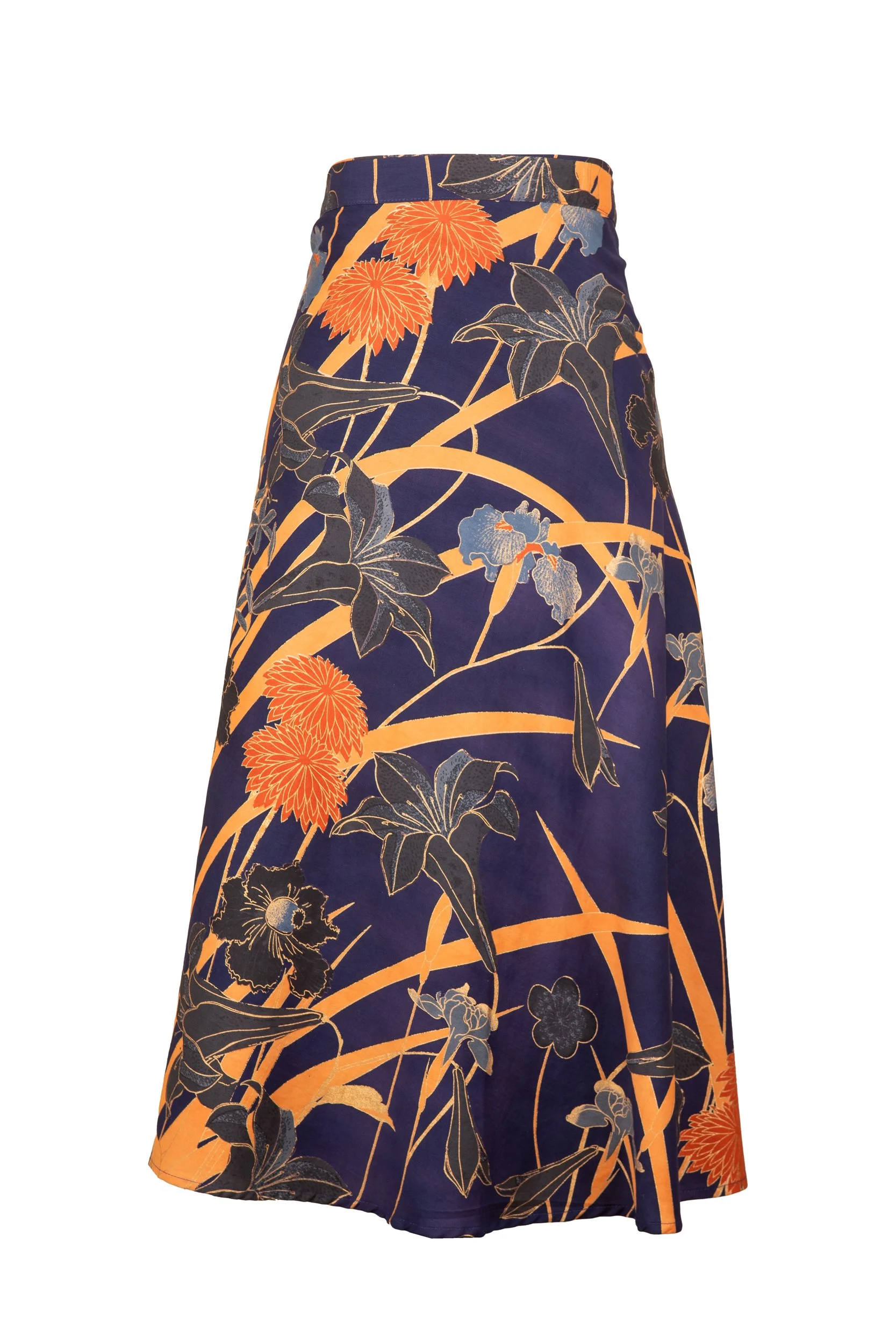 Kyoto Garden Orange + Navy
