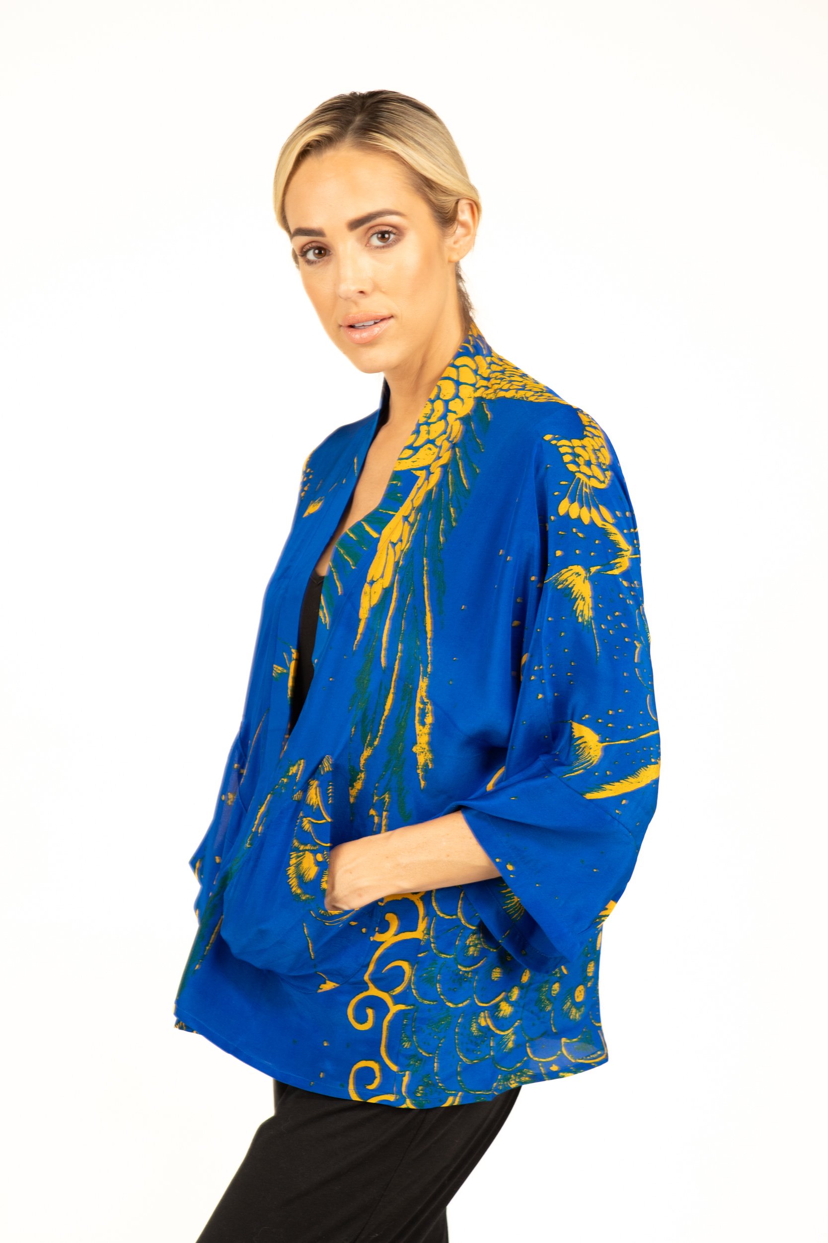 Whistler Peacocks Royal Blue + Yellow