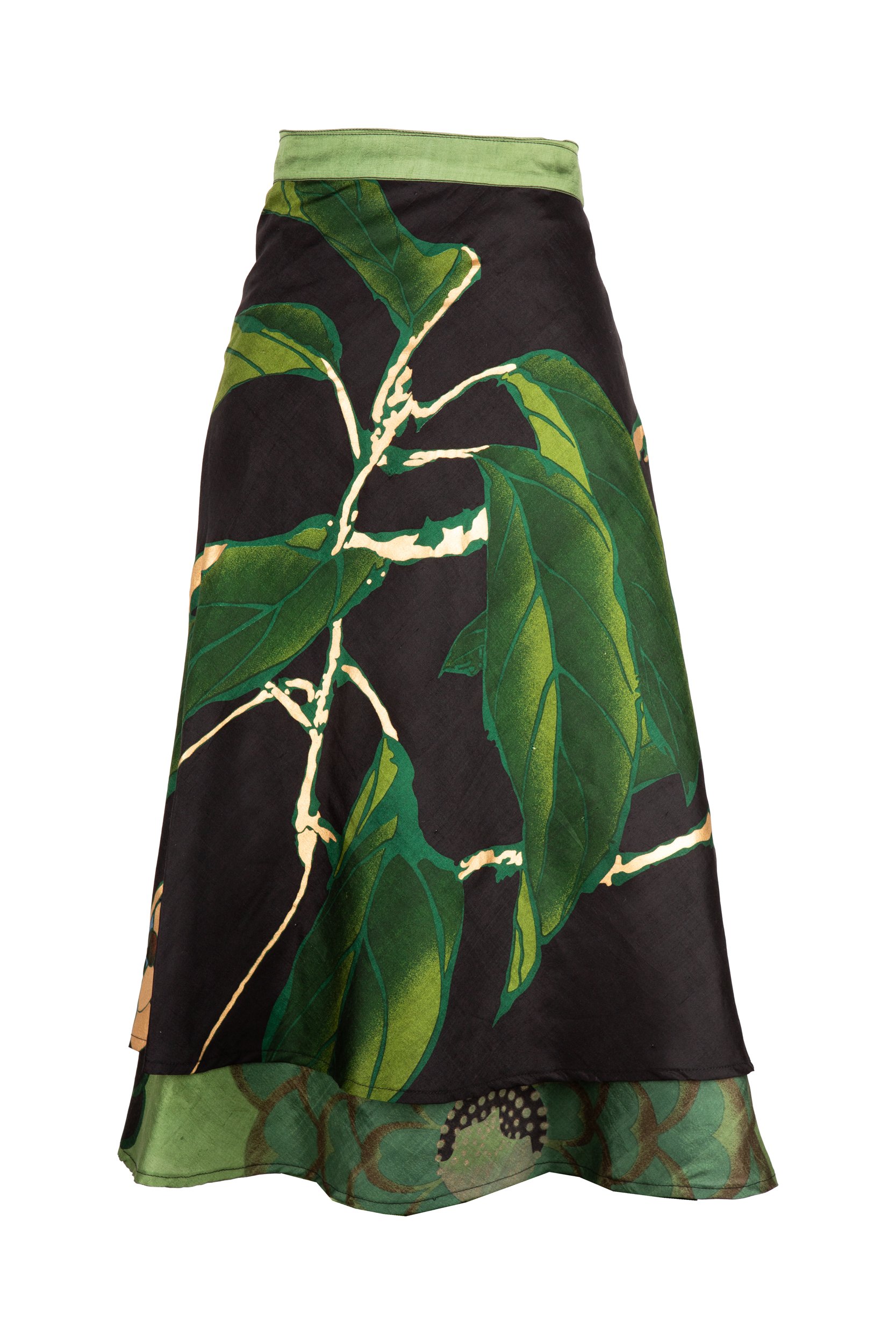 Reversible Handwoven Raw Silk Wrap Skirts — Hand Crafted Reversible Handwoven Raw Silk Wrap Skirts — Hand Crafted