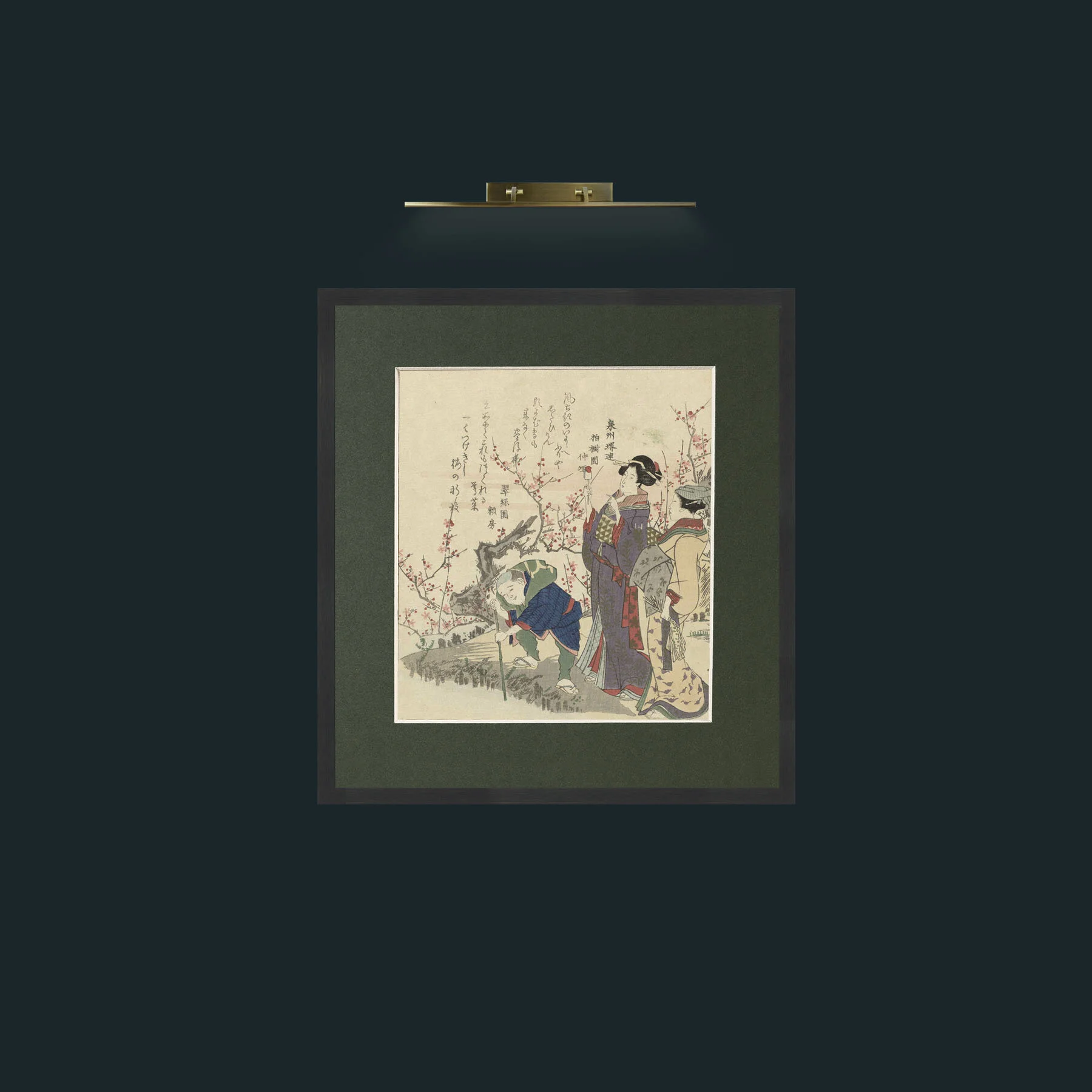 Art-By the Waters EdgeFrame-7Black-Mount-2Green-Art-By the Waters Edge.jpg