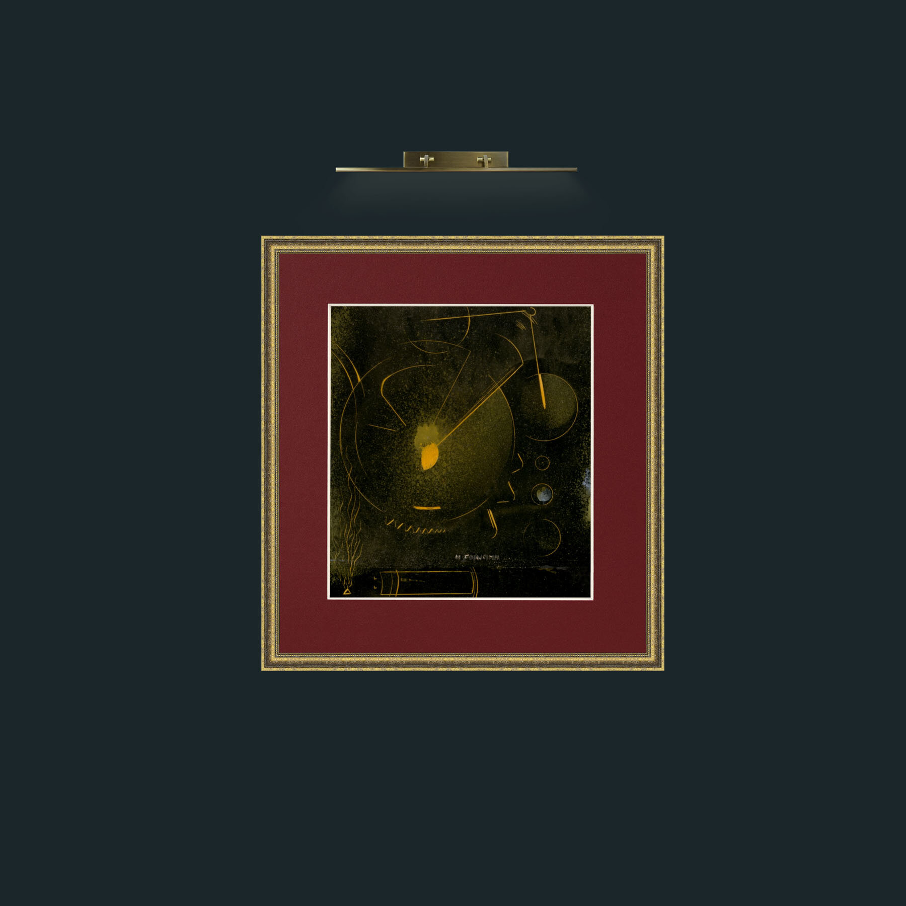 Art-IDle Governor-Frame-1GiltTextured-Mount-4RedFrame-1GiltTextured-Mount-4Red-Art-IDle Governor.jpg