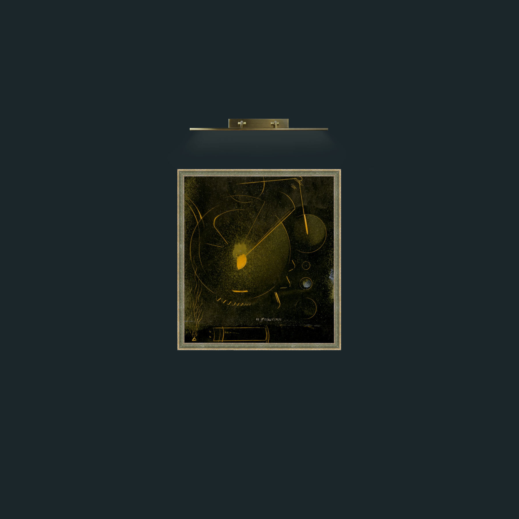 Art-IDle Governor-Frame-2GreenGiltTexturedFrame-2GreenGiltTextured-Art-IDle Governor.jpg