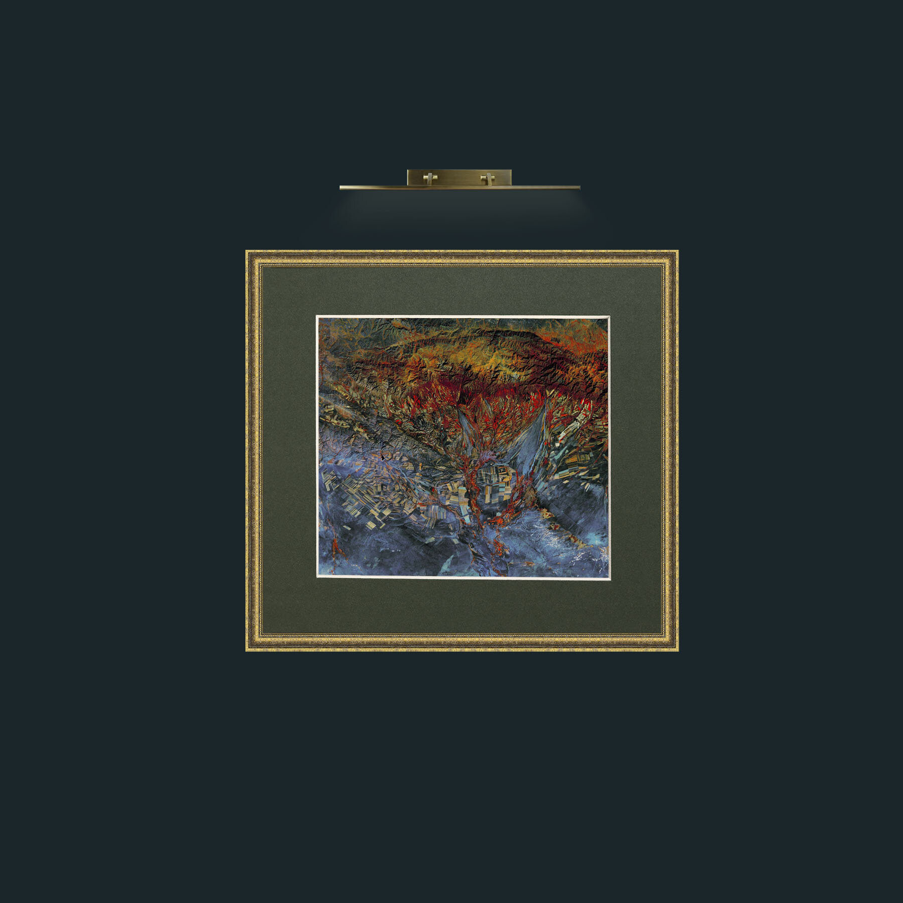 Art-KazakhstanFrame-1GiltTextured-Mount-2Green-Art-Kazakhstan.jpg