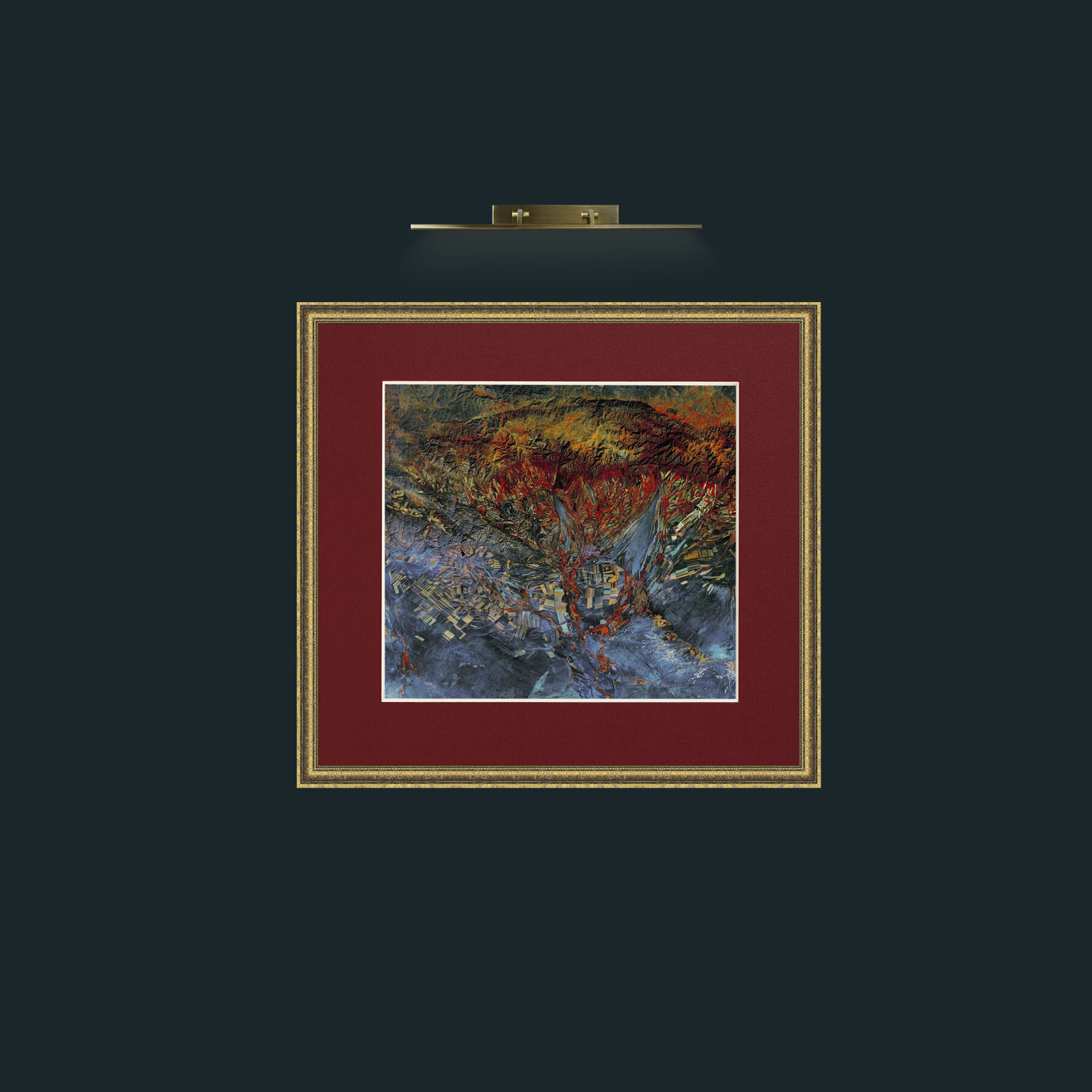 Art-KazakhstanFrame-1GiltTextured-Mount-4Red-Art-Kazakhstan.jpg