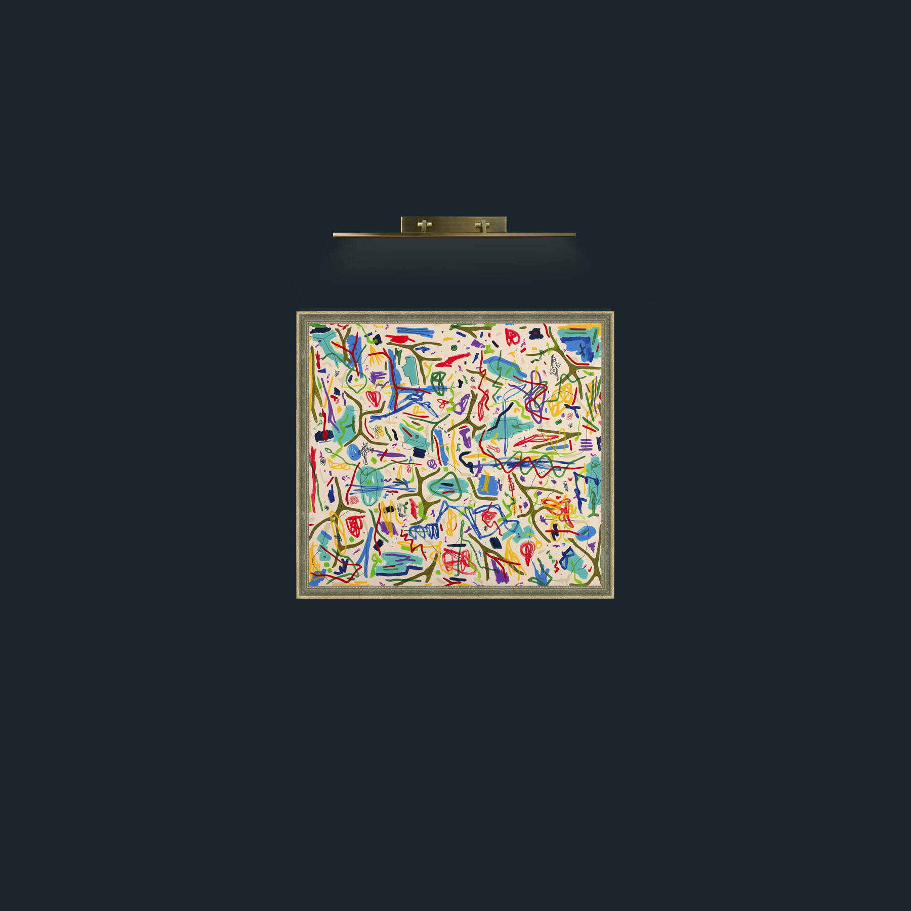 Art-Mix Media on CanvasFrame-2GreenGiltTextured-Art-Mix Media on Canvas.jpg