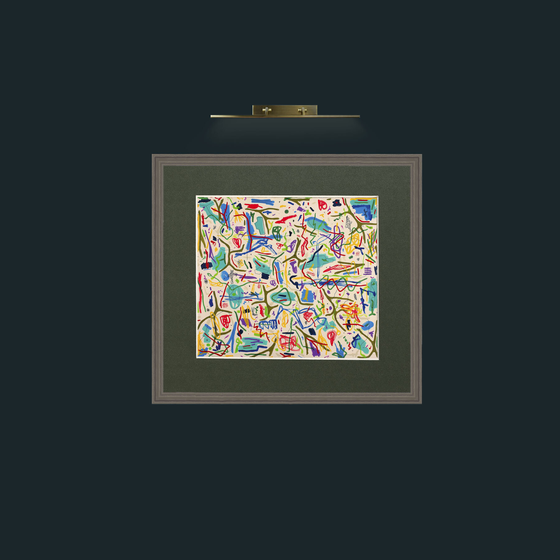 Art-Mix Media on CanvasFrame-6Grey-Mount-2Green-Art-Mix Media on Canvas.jpg
