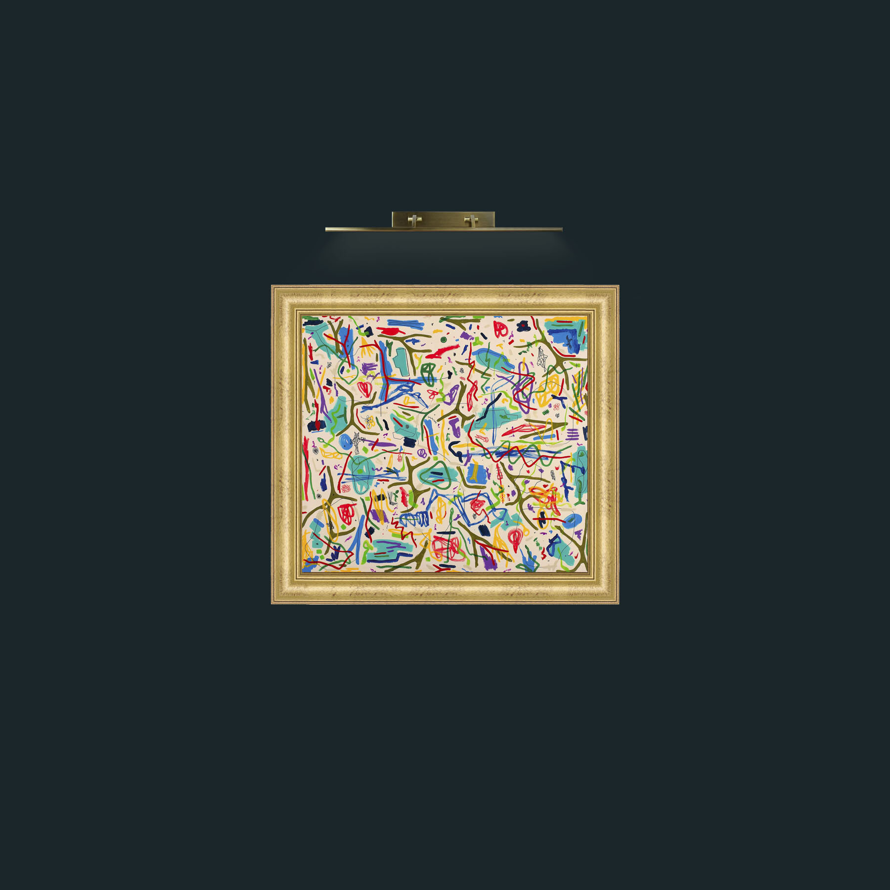 Art-Mix Media on CanvasFrame-9WideGilt-Art-Mix Media on Canvas.jpg
