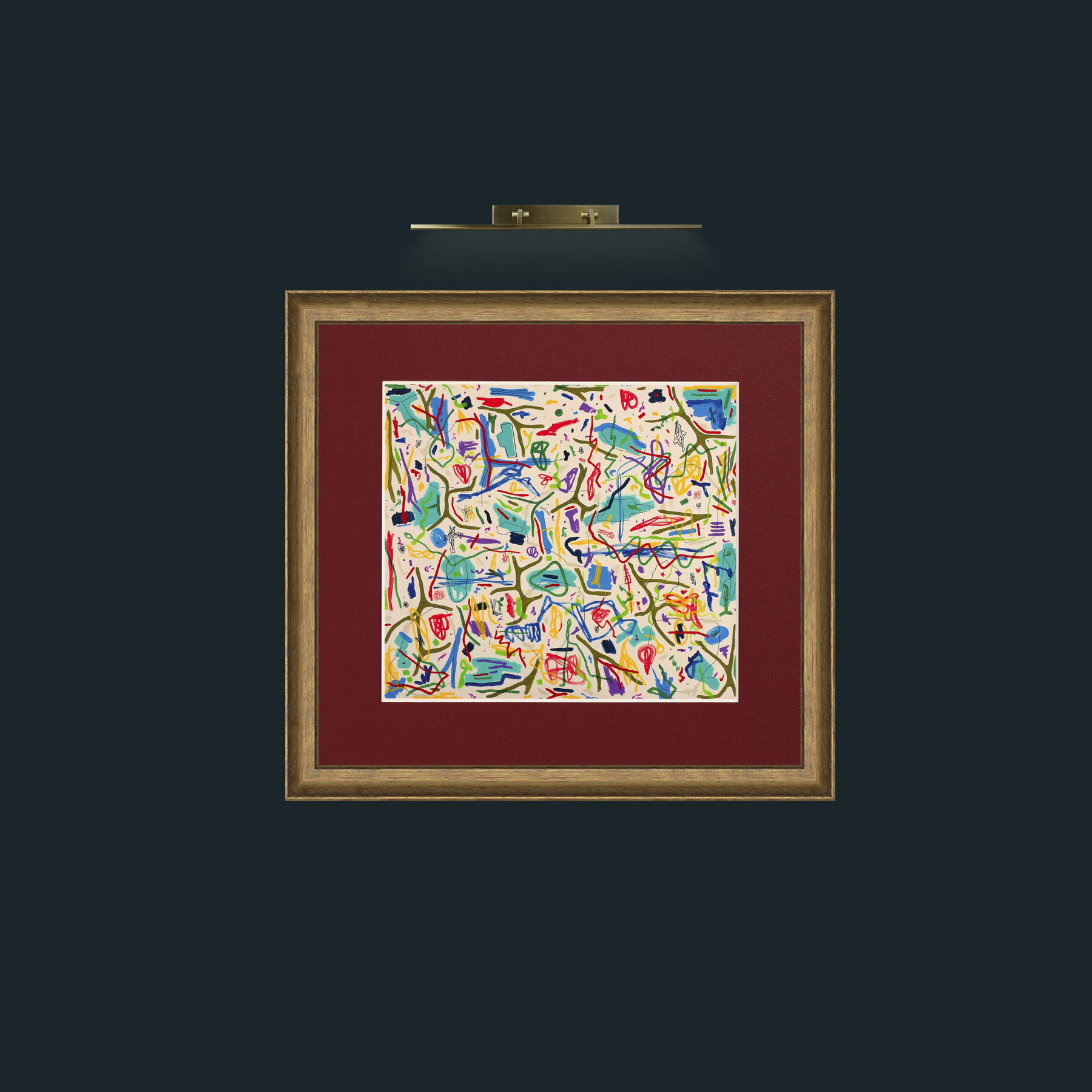 Art-Mix Media on CanvasFrame-8RedGreenGilt-Mount-4Red-Art-Mix Media on Canvas.jpg