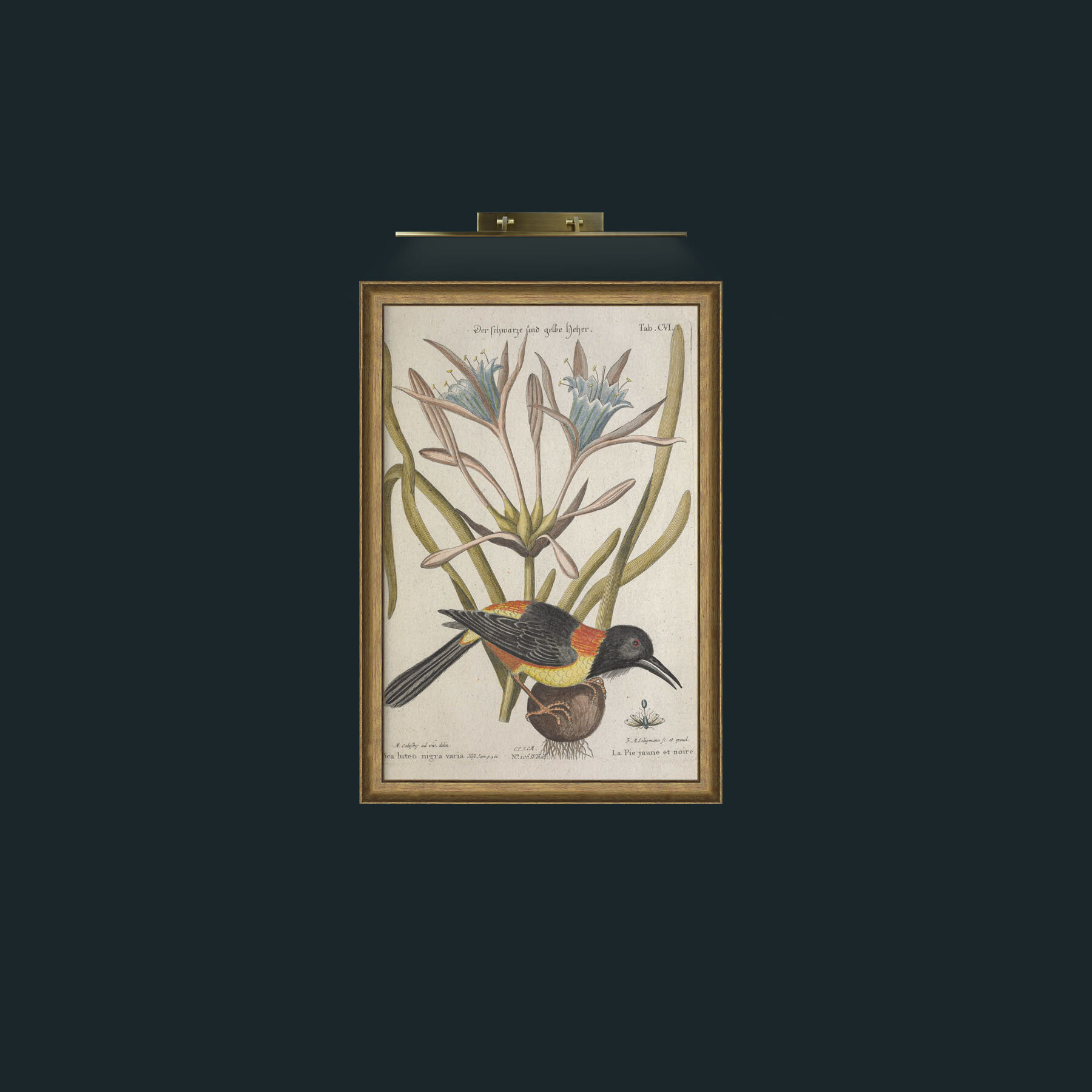 Art-Black and Yellow Pie-Frame-8RedGreenGilt.jpg
