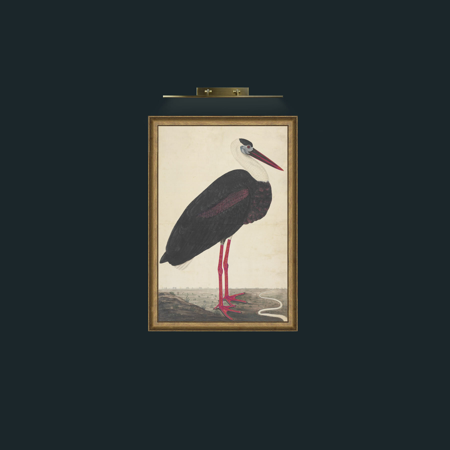 Art-Pink Stockings-Frame-8RedGreenGilt.jpg