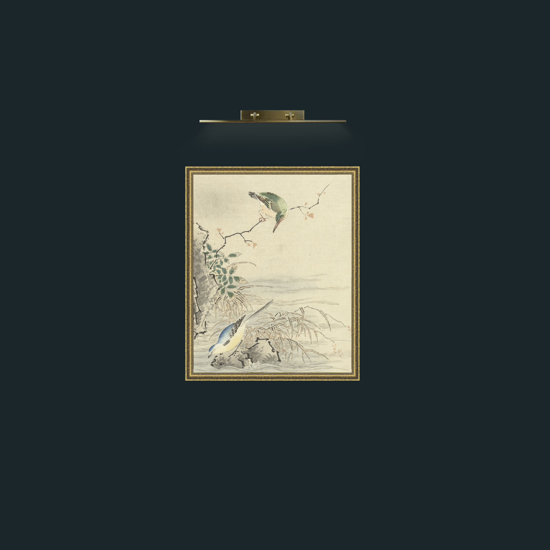 Art-Sharing the WaterFrame-1GiltTextured-Art-Sharing the Water.jpg