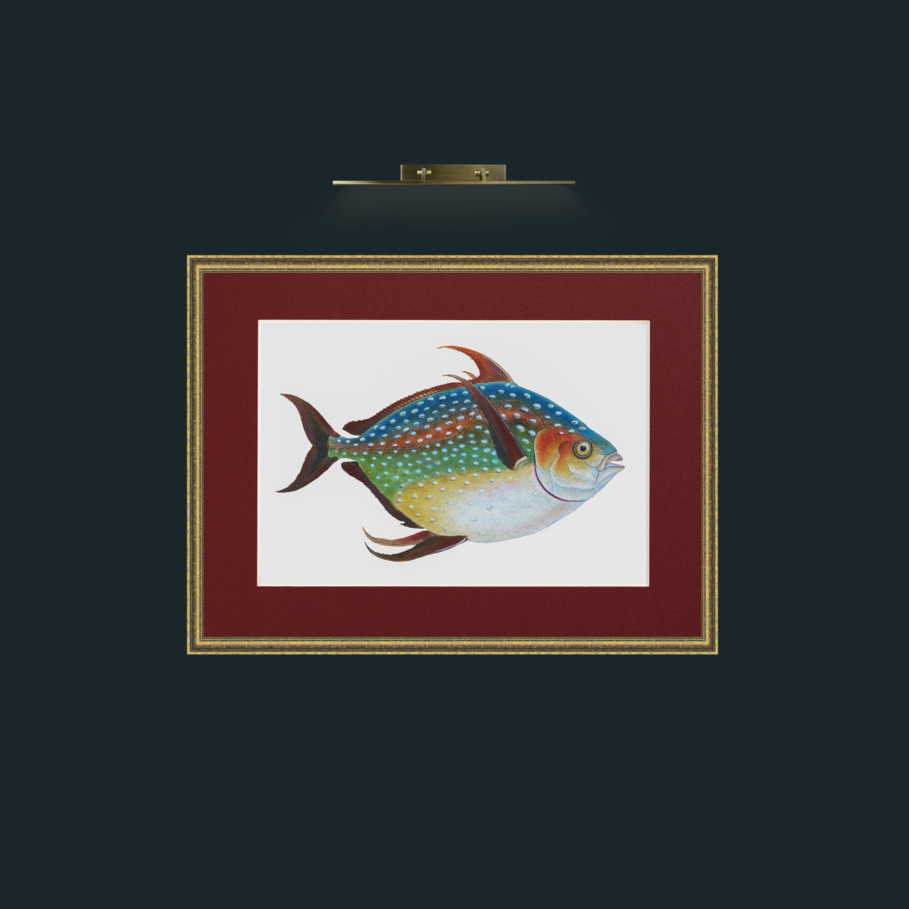 Art-Opah-Frame-1TexturedGilt-Mount-4Red.jpg