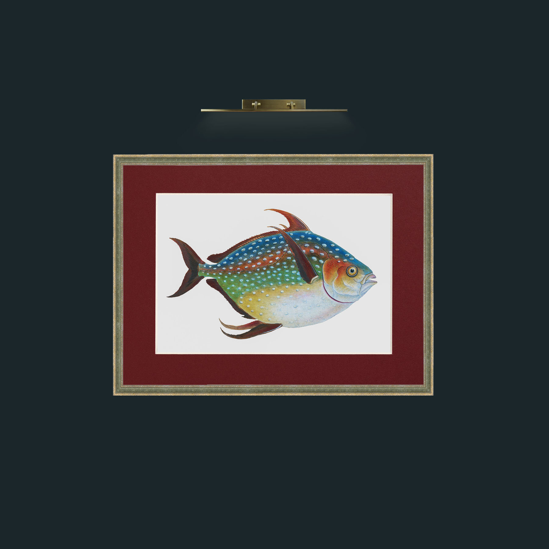 Art-Opah-Frame-2GreenGiltTextured-Mount-4Red.jpg