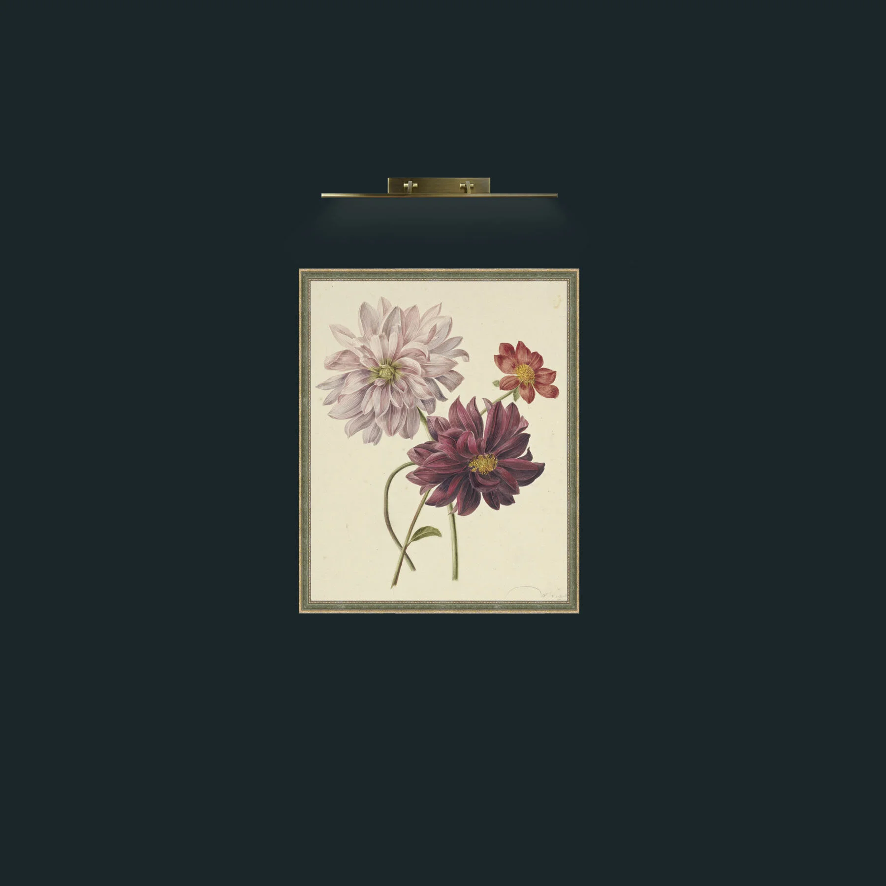 Art-DahliasFrame-2GreenGiltTextured-Art-Dahlias.jpg