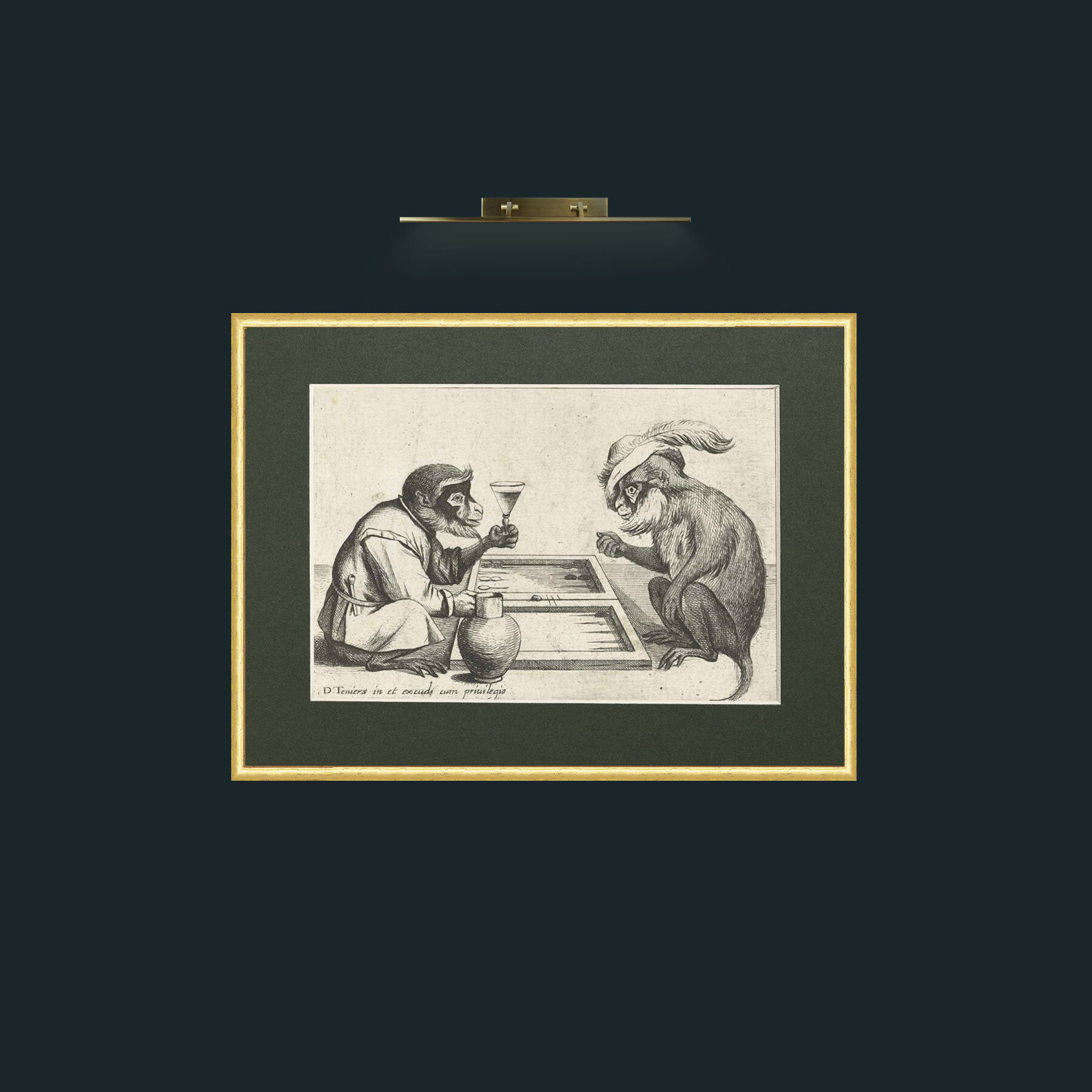 Art-Backgammon-Frame-3RoundedGilt-Mount-2Green.jpg