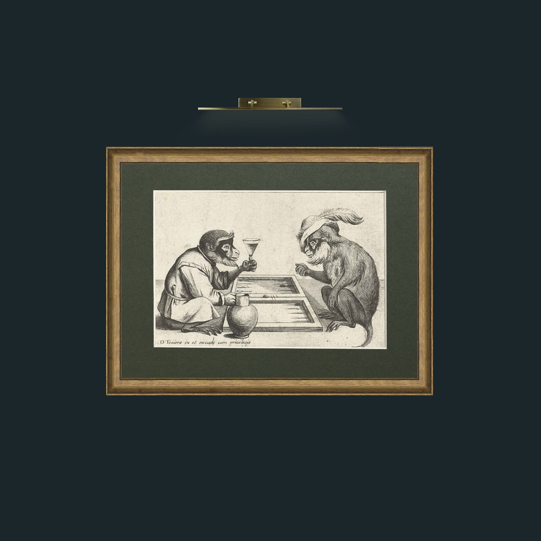 Art-Backgammon-Frame-8AntiqueRedGoldGilt-Mount-2Green.jpg