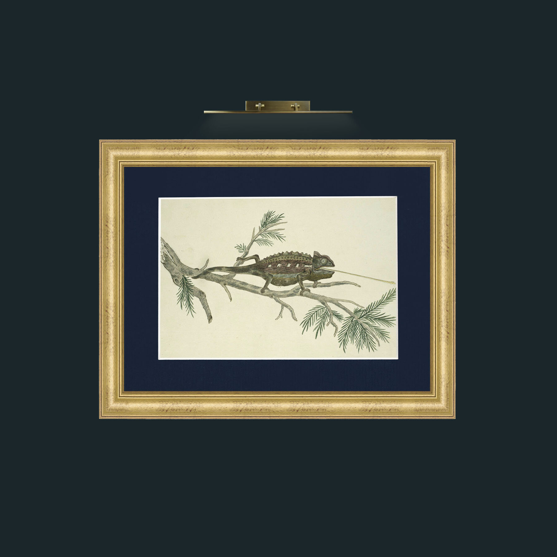 Art-Breakfast-Frame-9WideGilt-Mount-3Blue.jpg