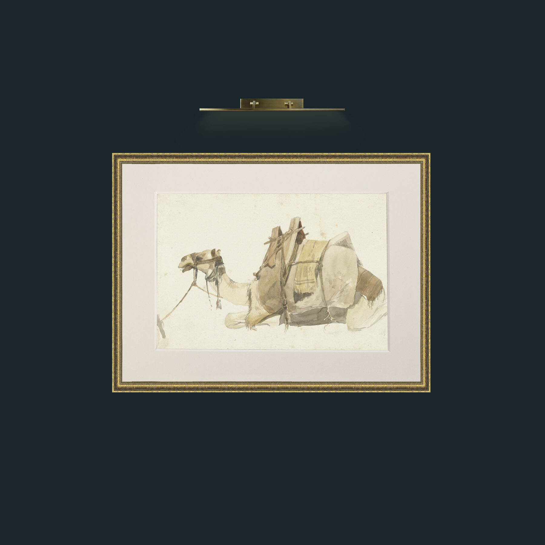 Art-Camel-Frame-1TexturedGilt-Mount-1Antique.jpg