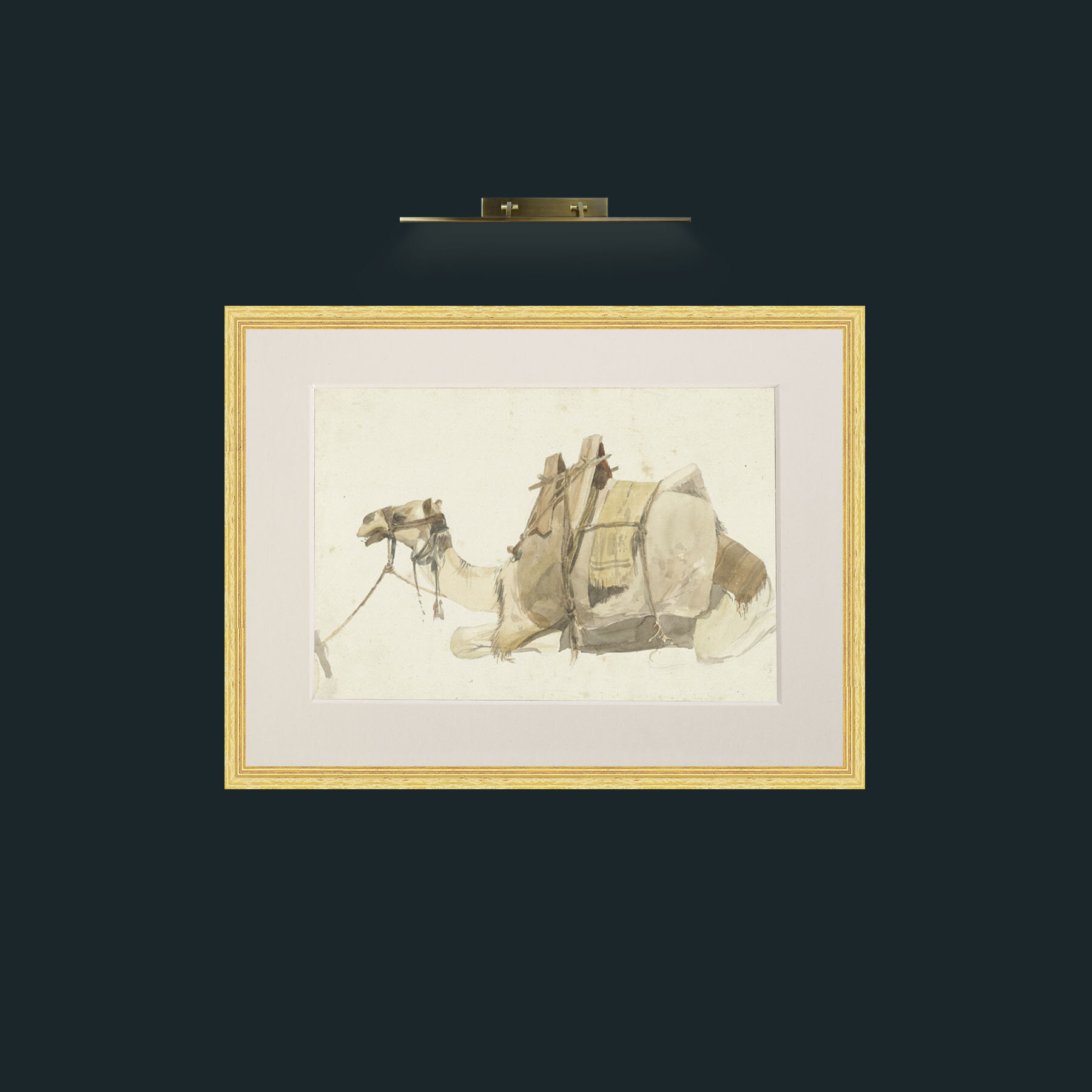 Art-Camel-Frame-4BevelledGilt-Mount-1Antique.jpg