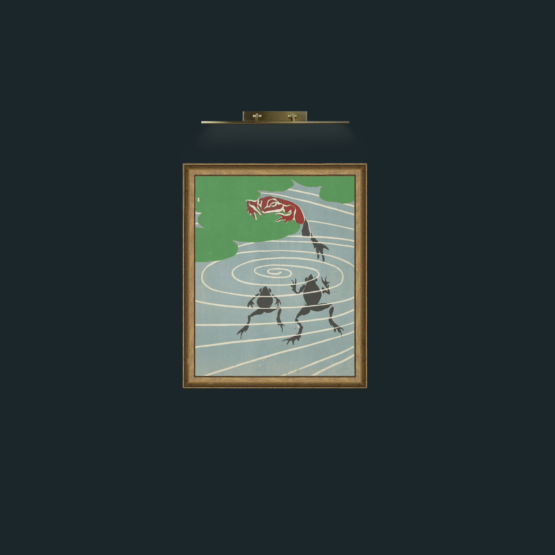 Art-Frog2Frame-9RedGreenGilt-Art-Frog2.jpg