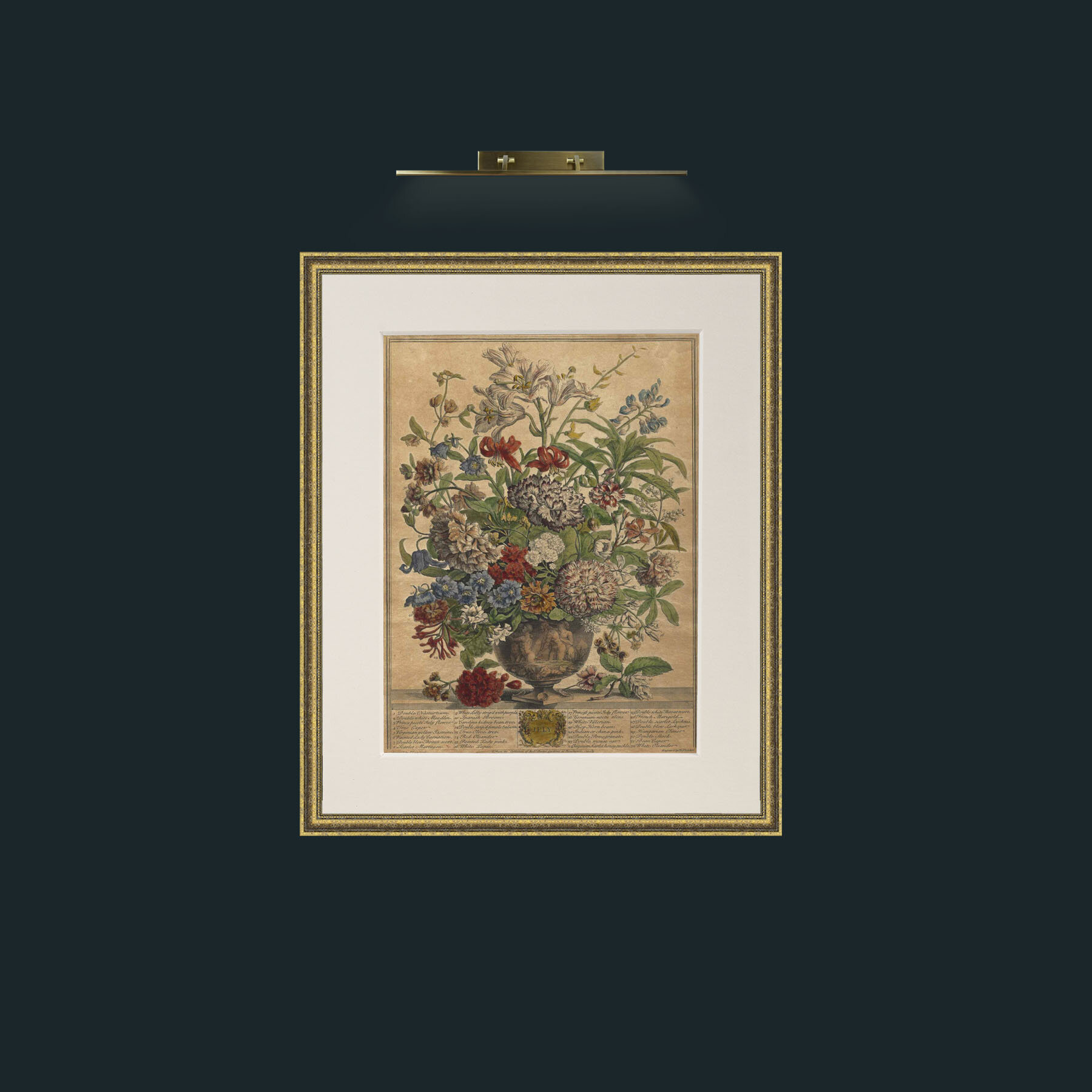 Art-July Bouquet-Frame-1GiltTextured-Mount-1Antique.jpg