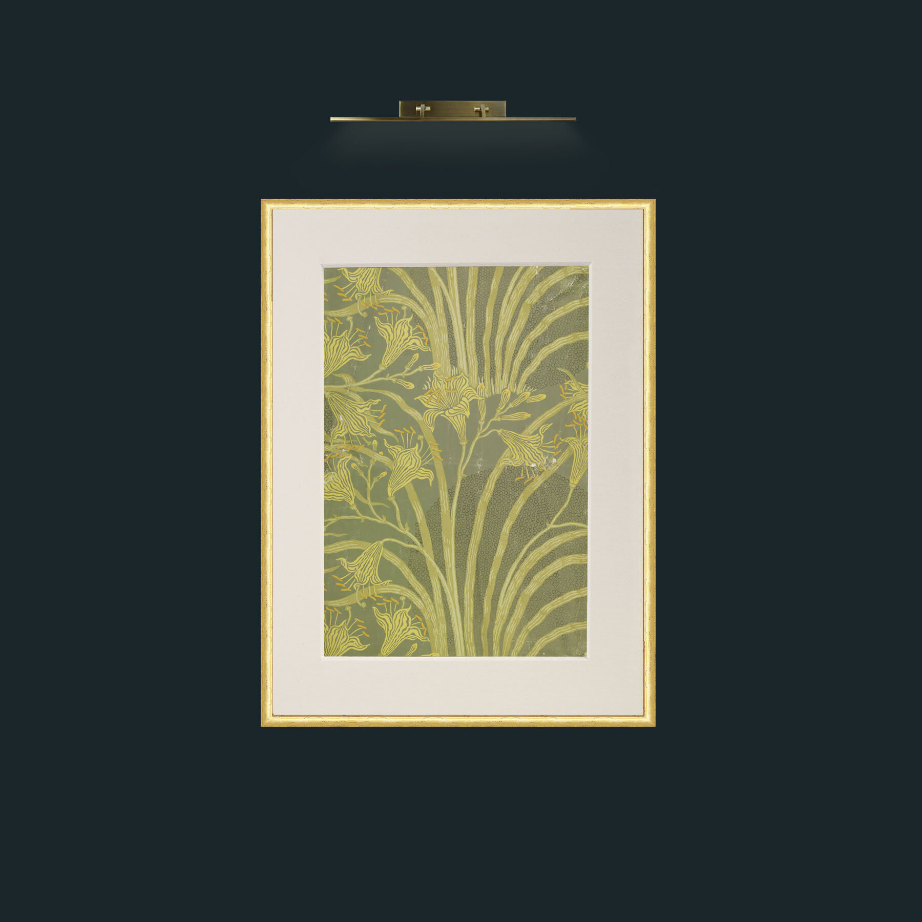 Art-Flowers in Grey.jpg-Frame-3RoundedGilt-Mount-1Antique.jpg