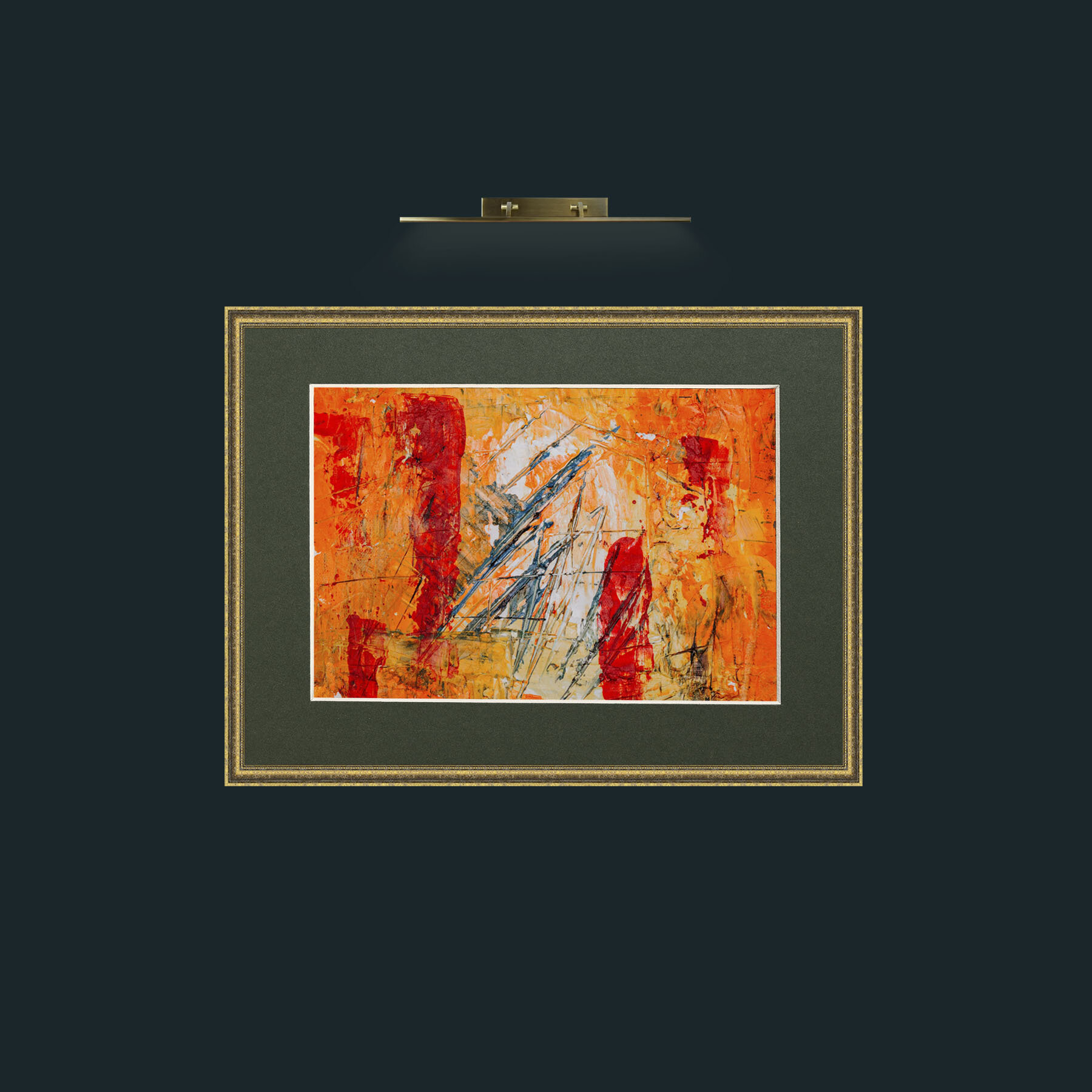 Art-Lines Between-Frame-1TexturedGilt-Mount-2Green.jpg