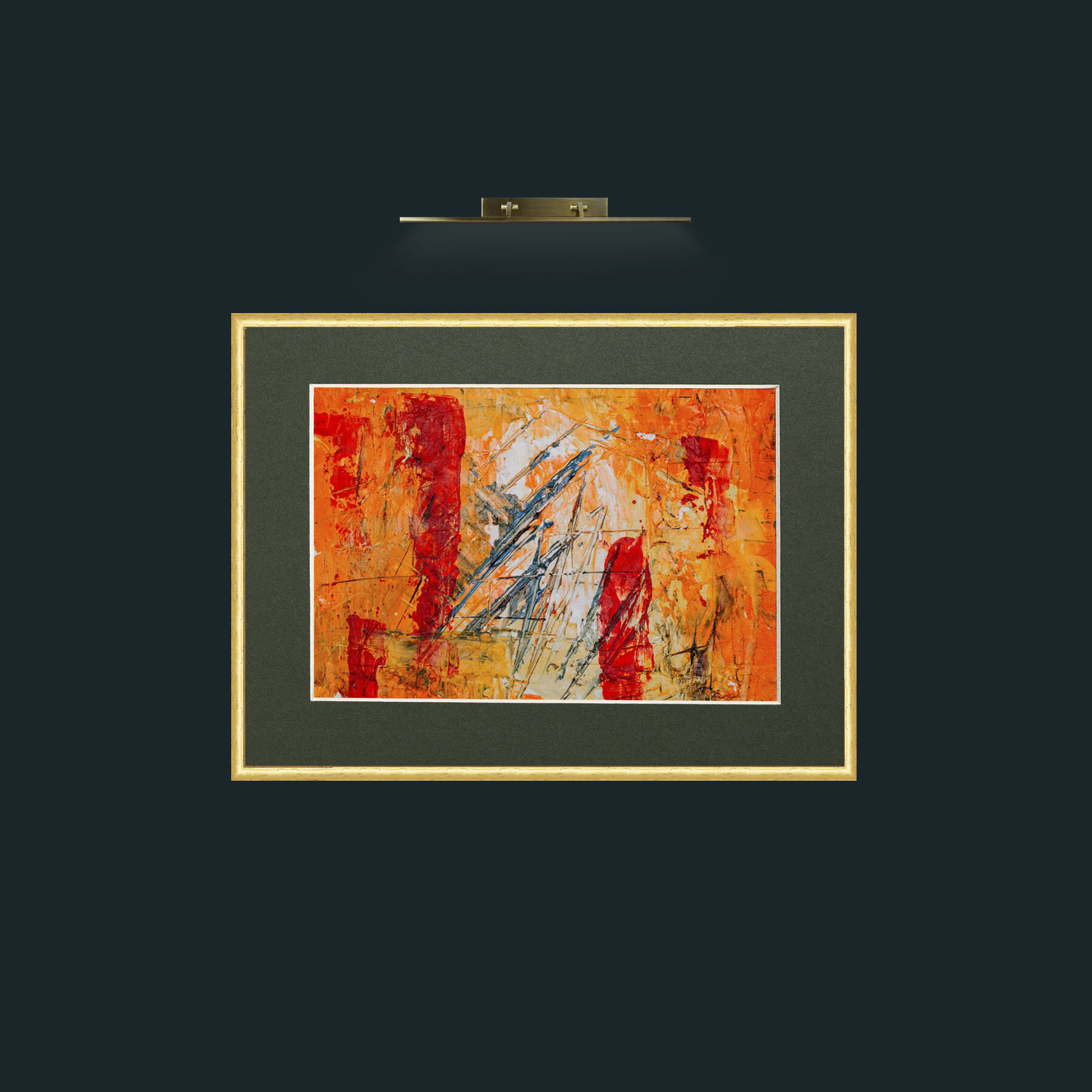 Art-Lines Between-Frame-3RoundedGilt-Mount-2Green.jpg