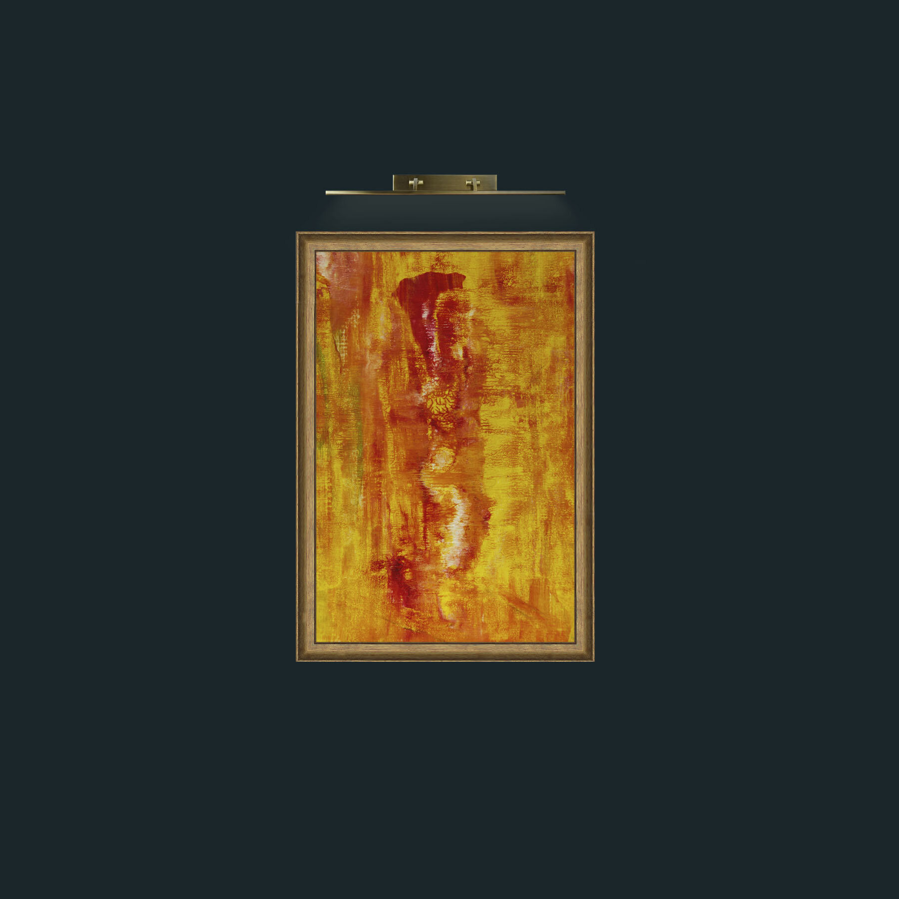 Art-Sensory House Abstract-Frame-8RedGreenGilt.jpg