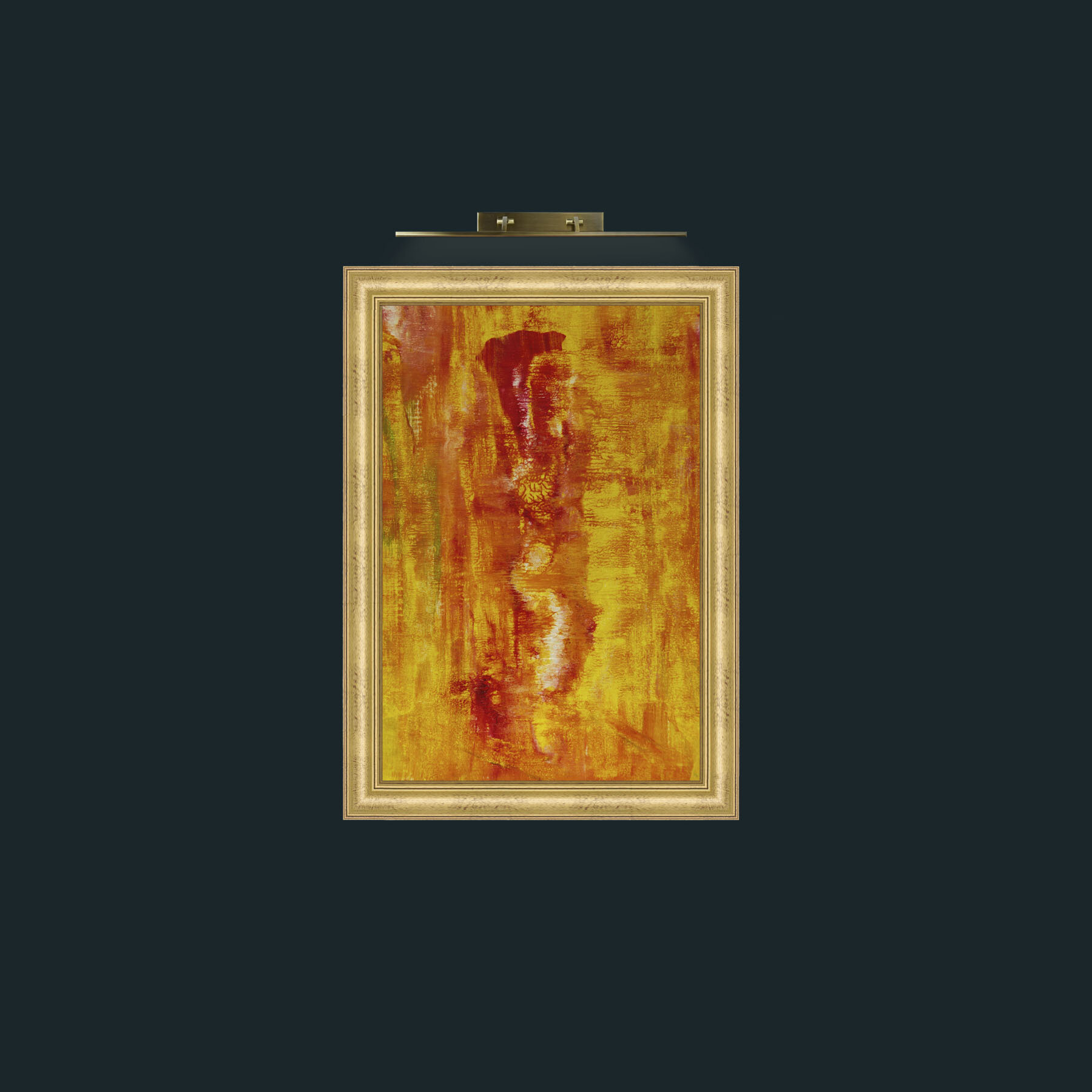Art-Sensory House Abstract-Frame-9WideGilt.jpg