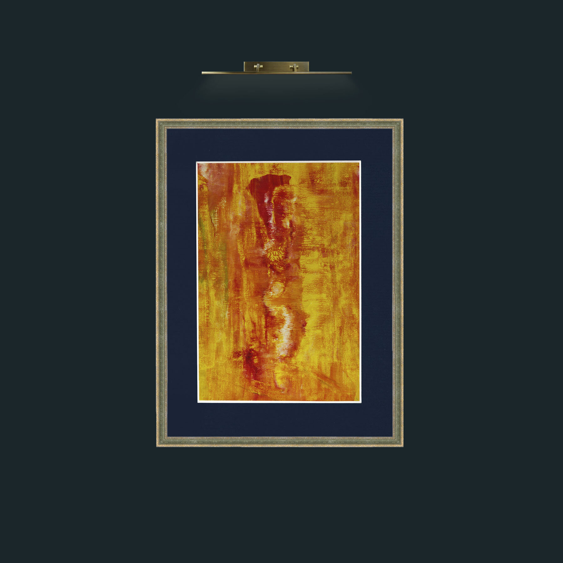 Art-Sensory House Abstract.jpg-Frame-2GreenGiltTextured-Mount-3Blue.jpg