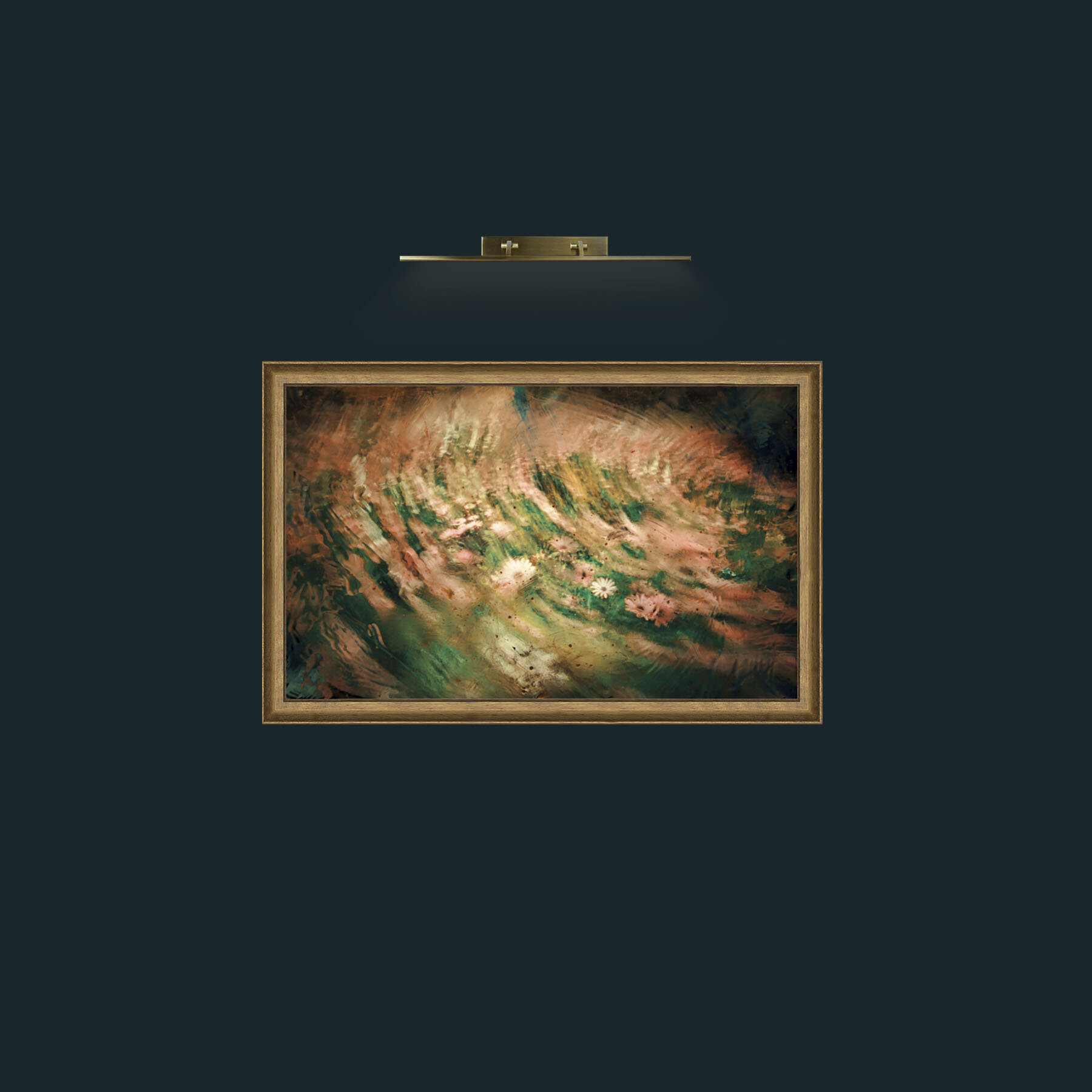 Art-Abstract Field of Flowers.jpg-Frame-RedGreenGilt.jpg