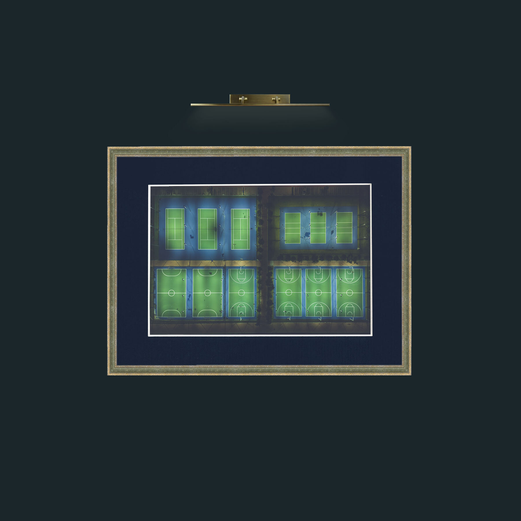 Art-All lit Up-Frame-2GreenGiltTextured-Mount-3Blue.jpg