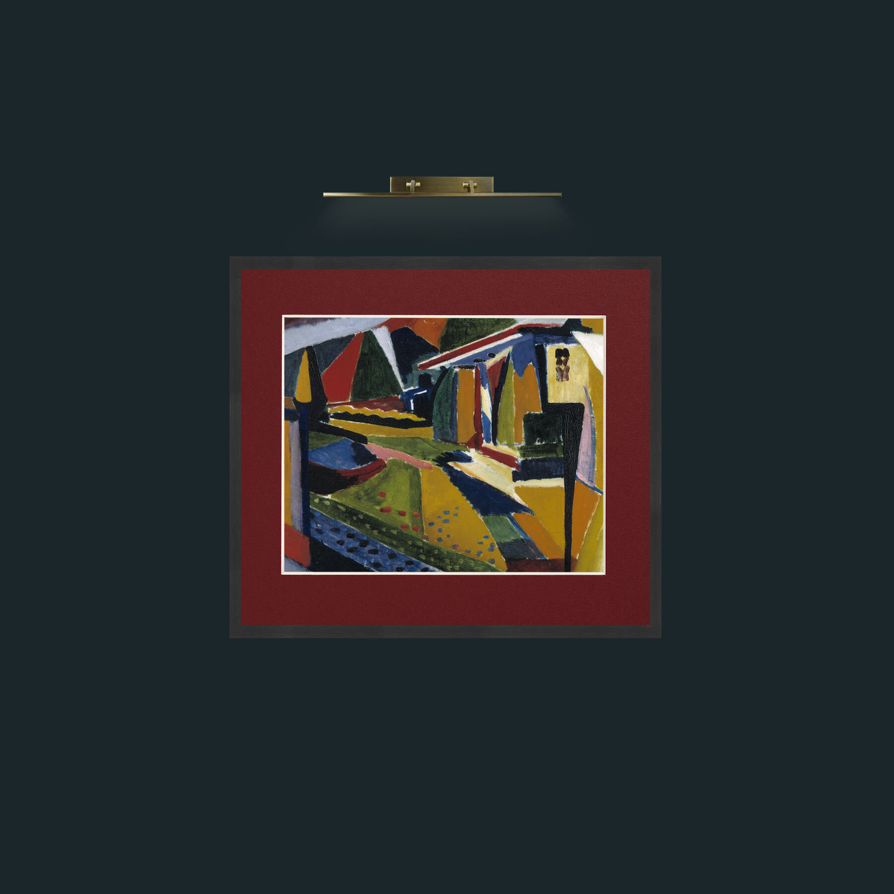 Art-Abstract Landscape-Frame-7Black-Mount-4Red.jpg