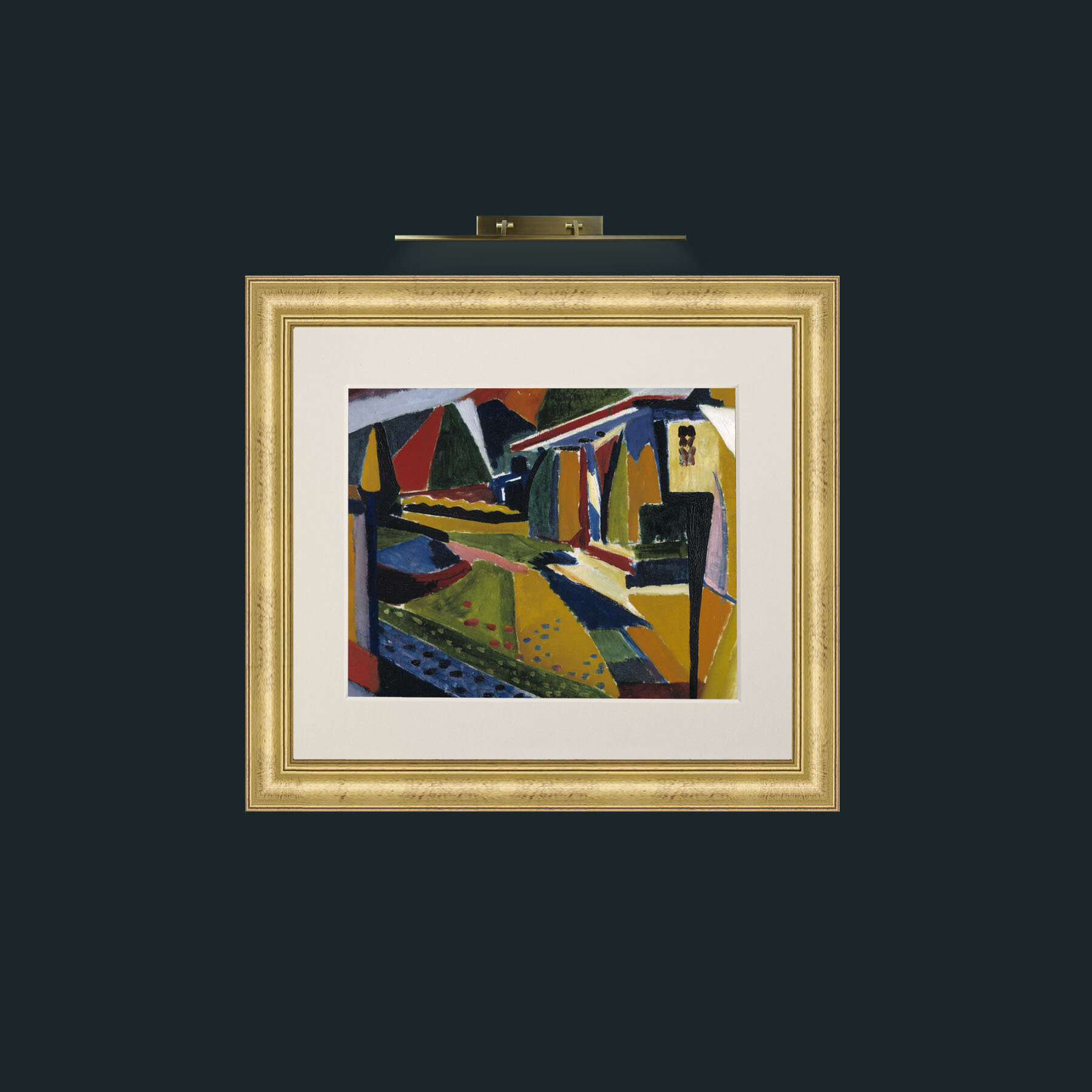 Art-Abstract Landscape-Frame-9WideGilt-Mount-1Antique.jpg
