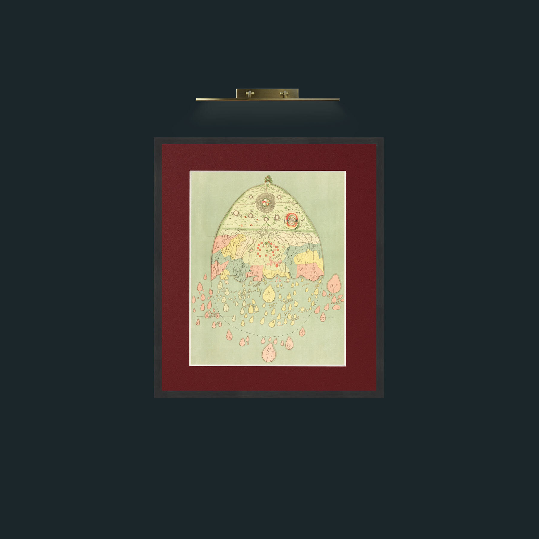 Art-Burmease Map of the World-Frame-7Black-Mount-4Red.jpg
