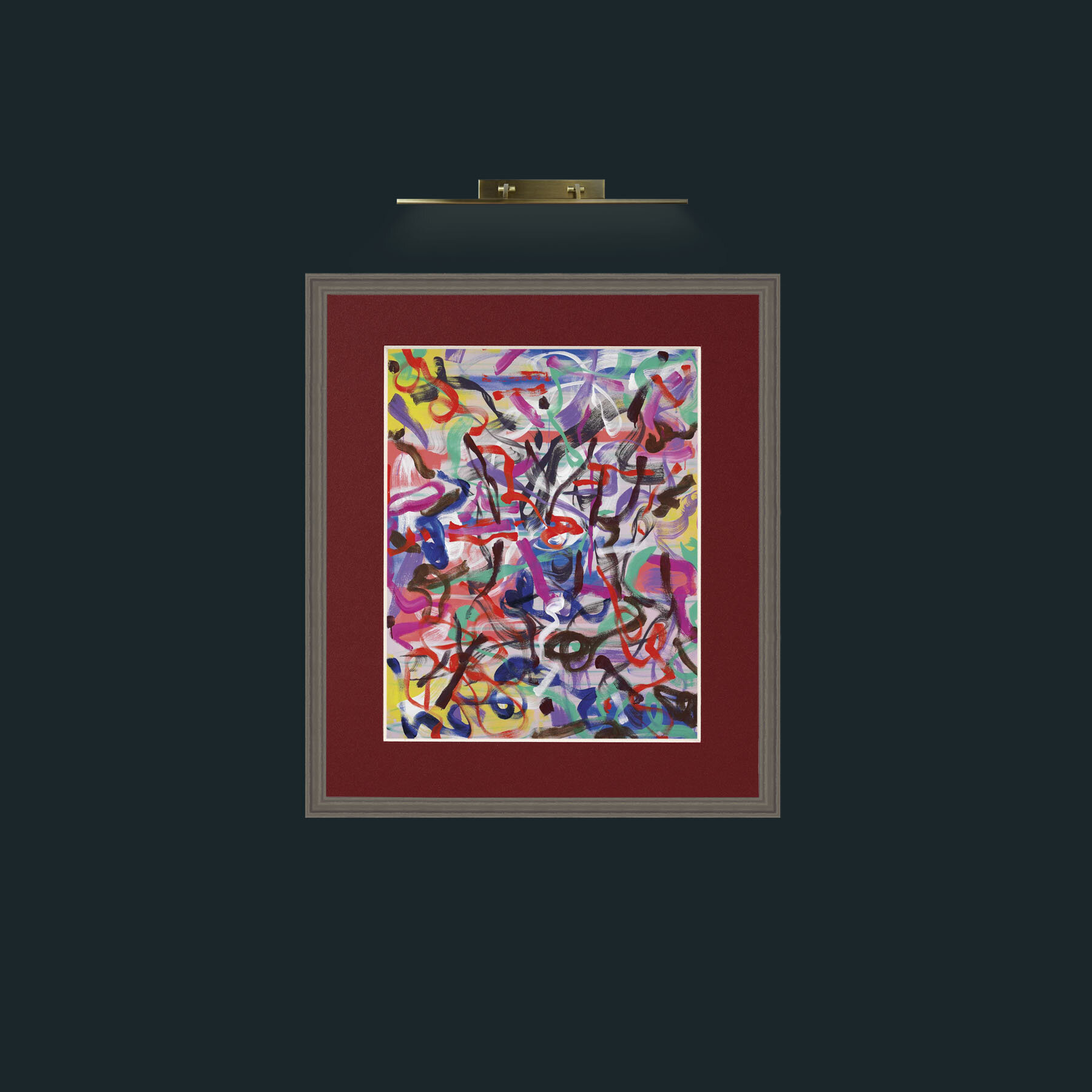 Art-Campo Policronico-Frame-6Grey-Mount-4Red.jpg