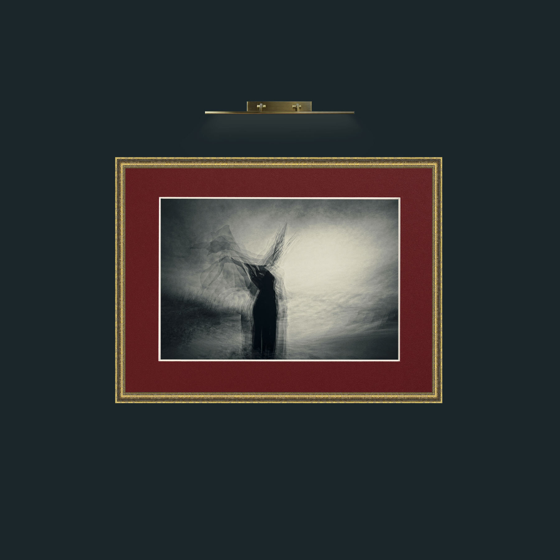 Art-Der Vettel-Frame-1TexturedGilt-Mount-4Red.jpg