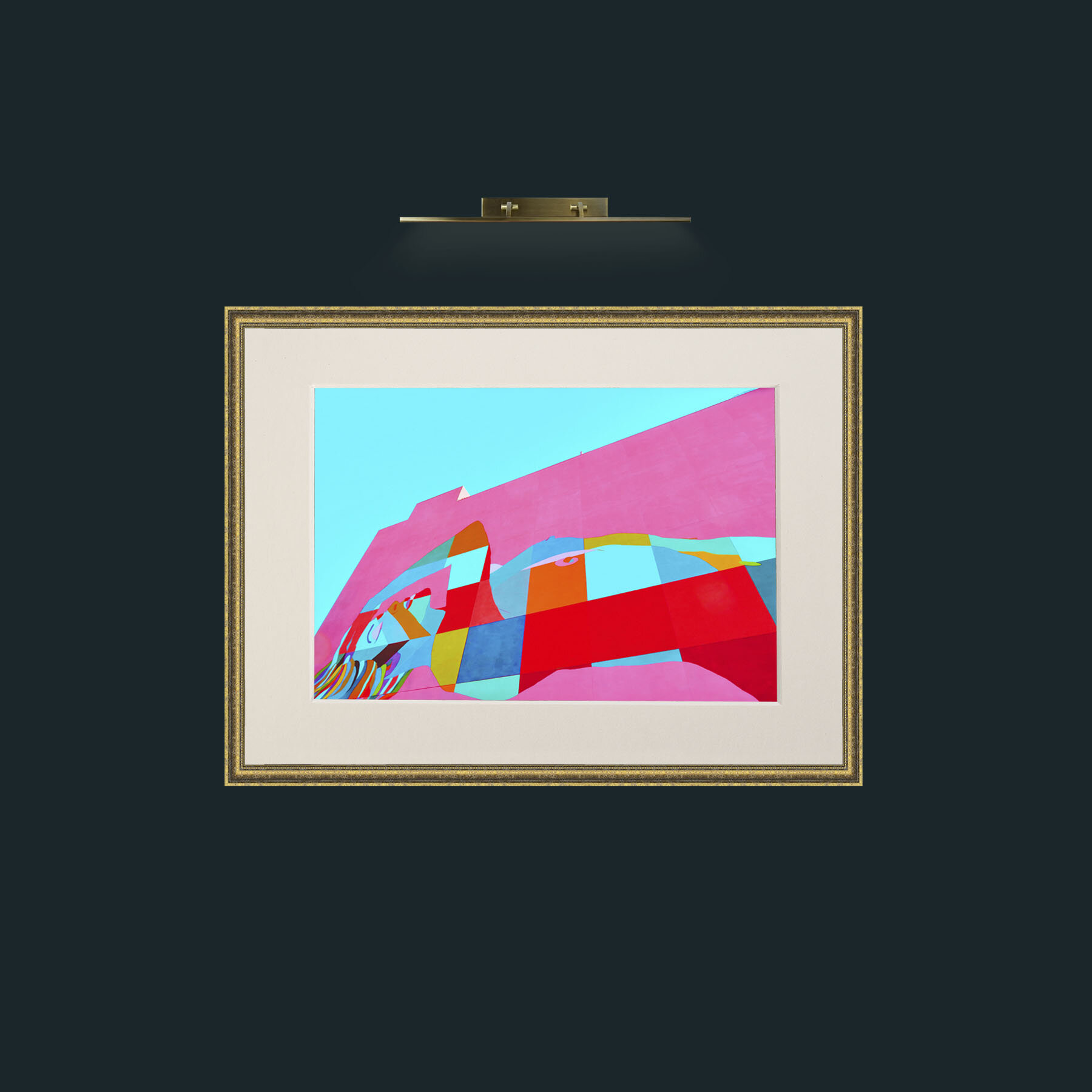 Art-Downdown, USA-Frame-1TexturedGilt-Mount-1Antique.jpg