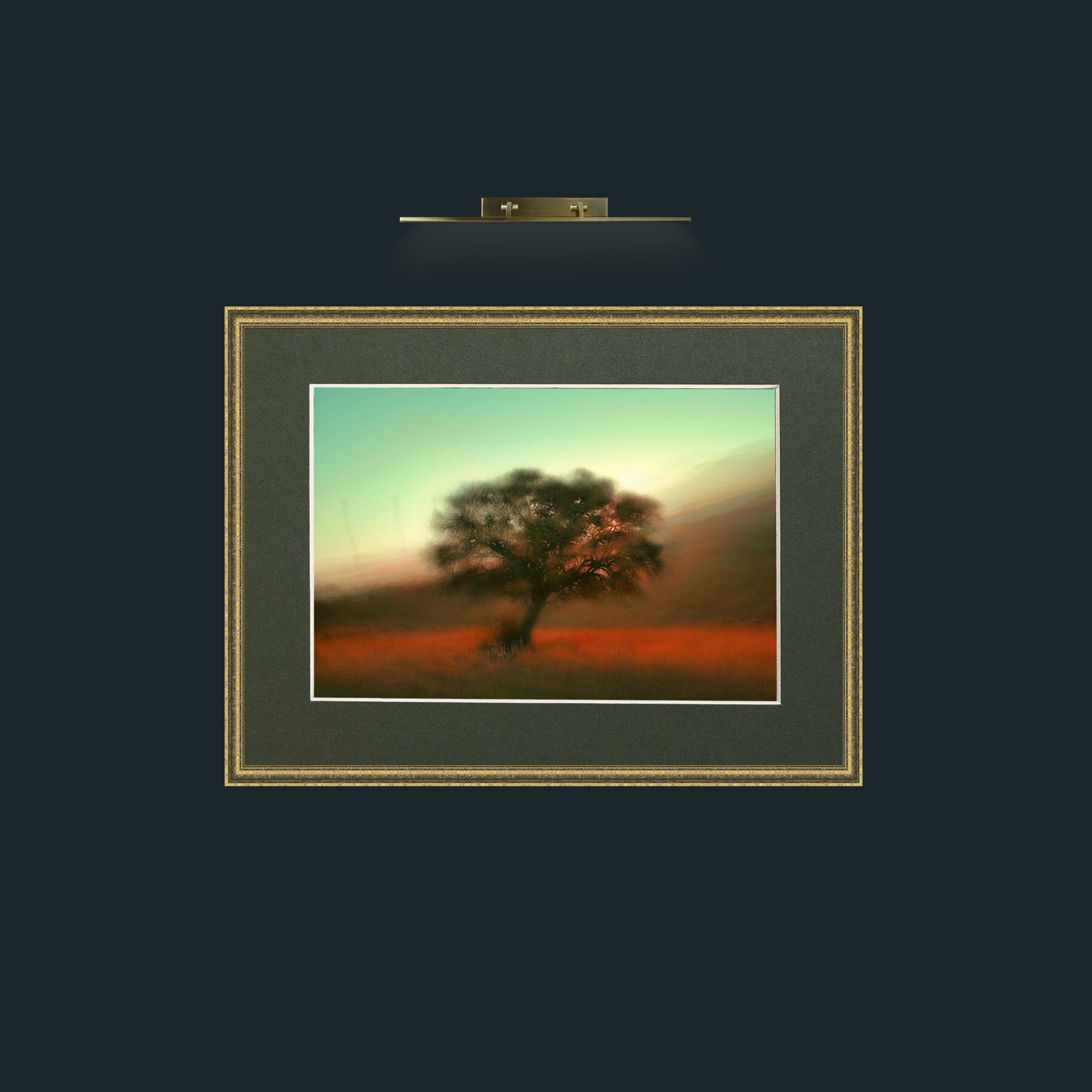 Art-Dreamy Tree-Frame-1TexturedGilt-Mount-2Green.jpg