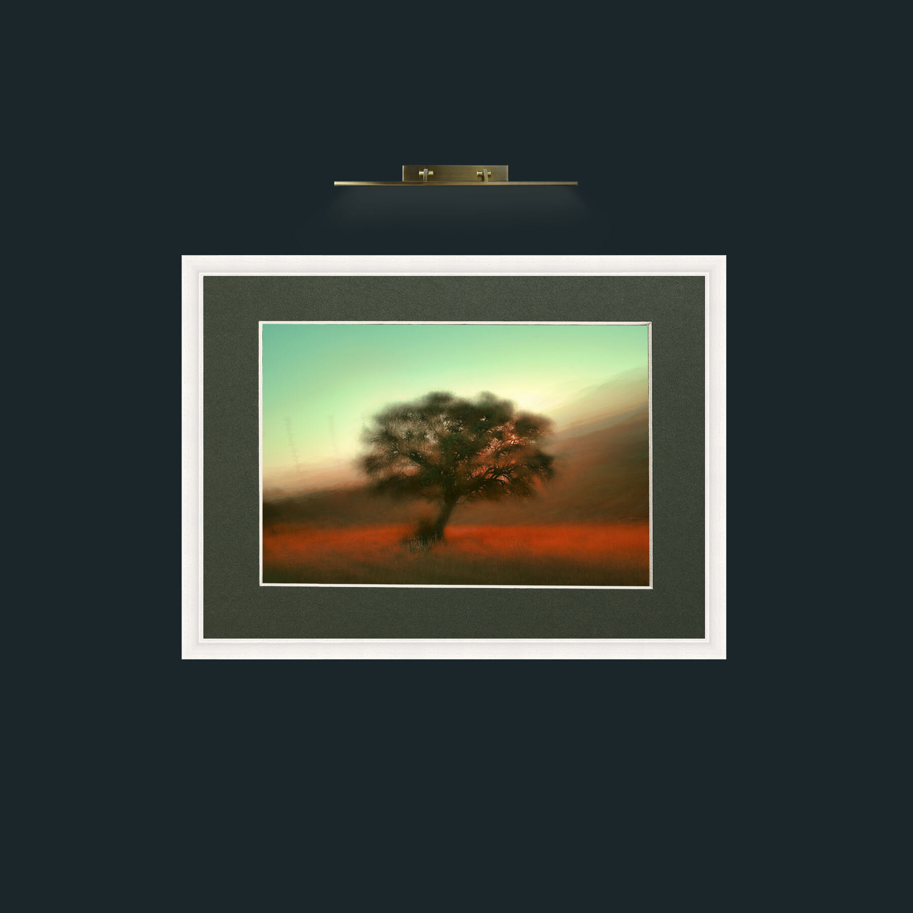 Art-Dreamy Tree-Frame-5White-Mount-2Green.jpg