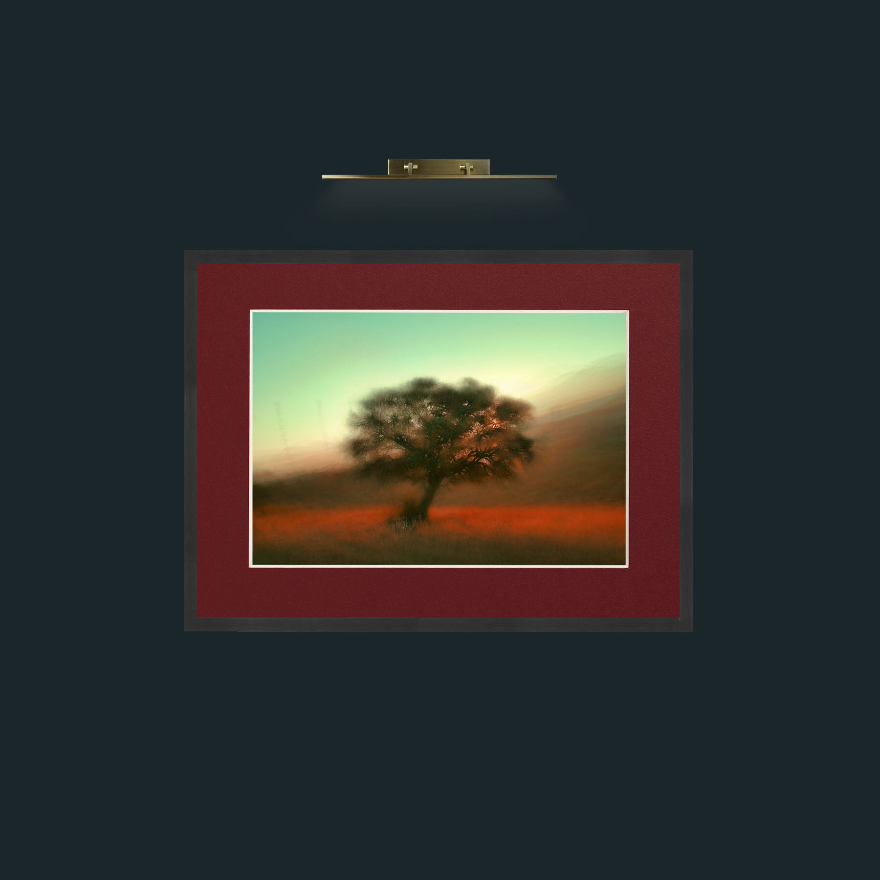 Art-Dreamy Tree-Frame-7Black-Mount-4Red.jpg
