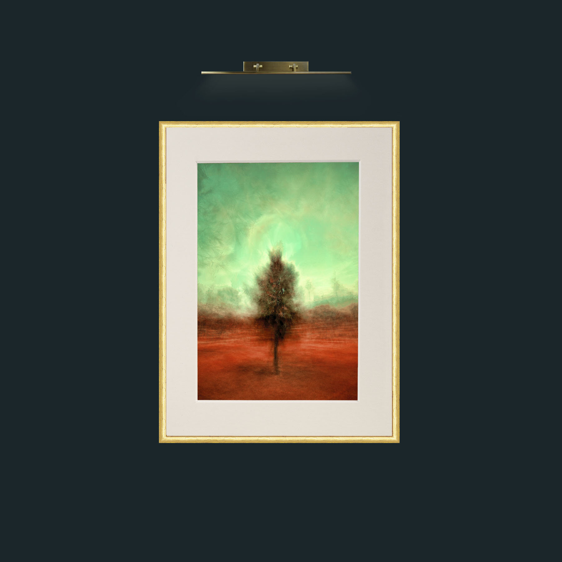 Art-Isolated Tree.jpg-Frame-3RoundedGilt-Mount-1Antique.jpg