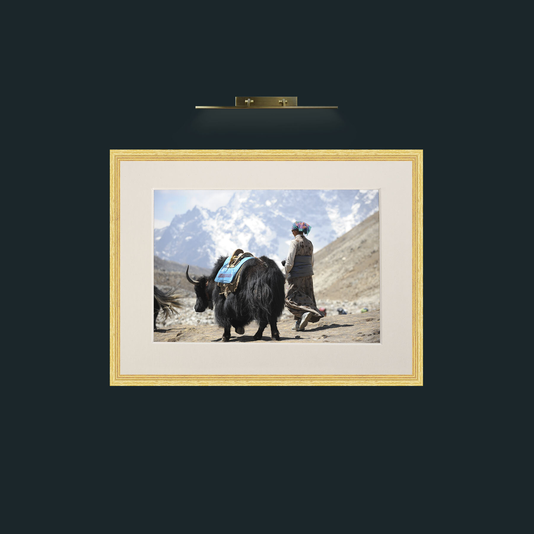 Art-Lady and the Yak-Frame-4BevelledGilt-Mount-1Antique.jpg