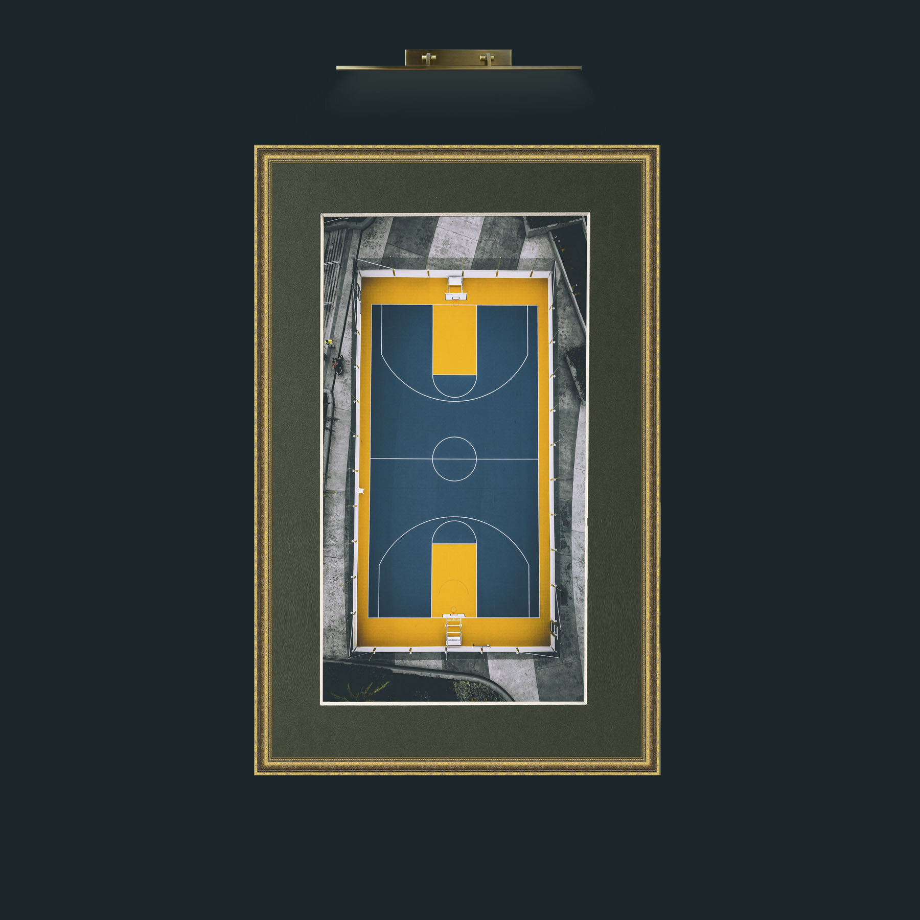 Art-Landing Pad.jpg-Frame-1GiltTextured-Mount-2Green.jpg